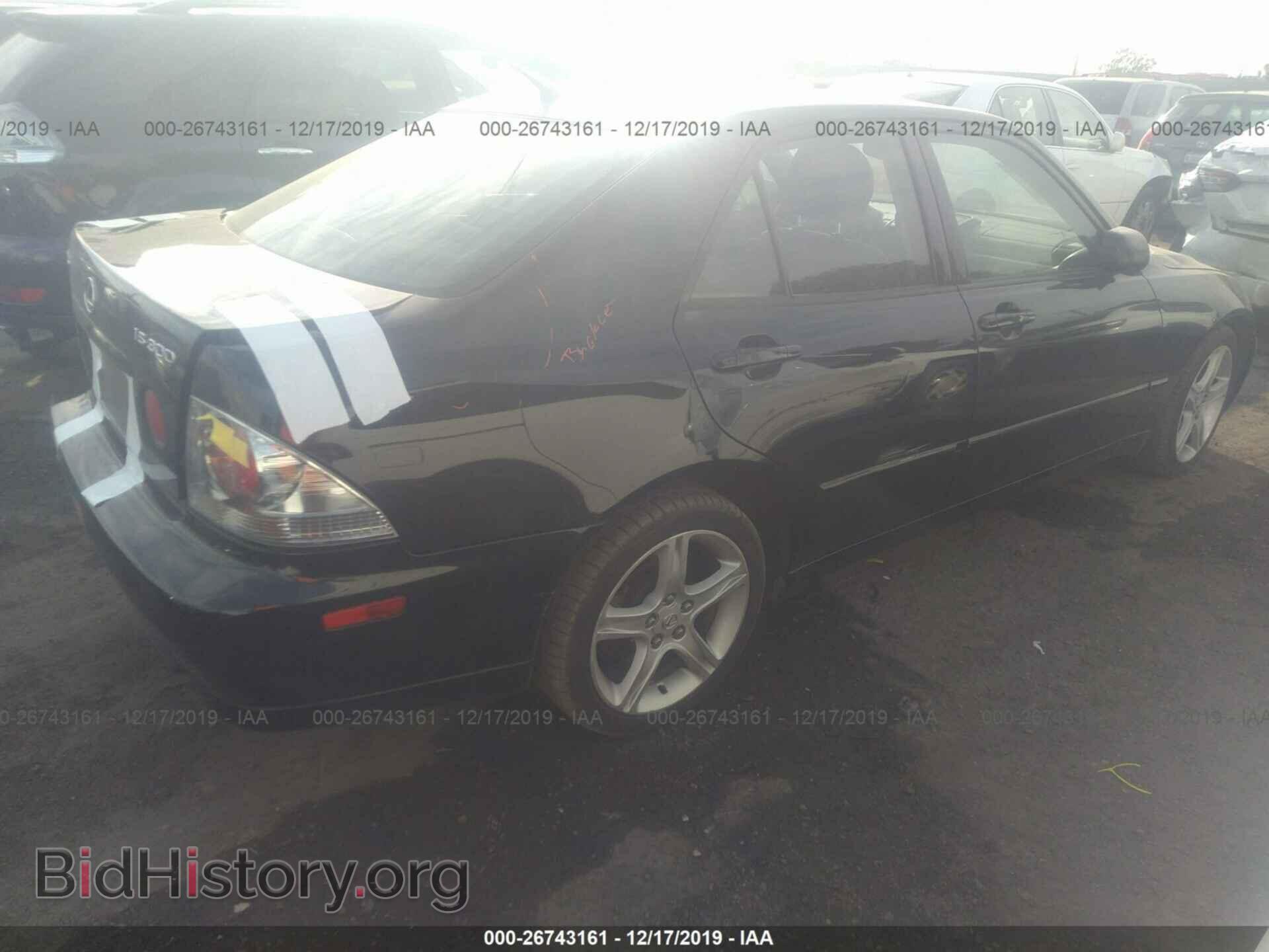 2002 LEXUS IS - VIN: JTHBD192420036430 - Фото 4