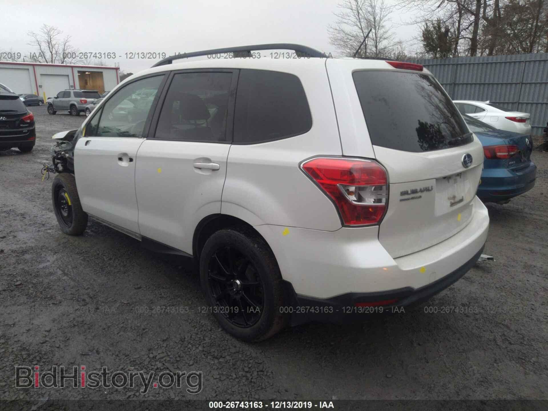 2014 SUBARU FORESTER - VIN: JF2SJAEC0EH521972 - Фото 3