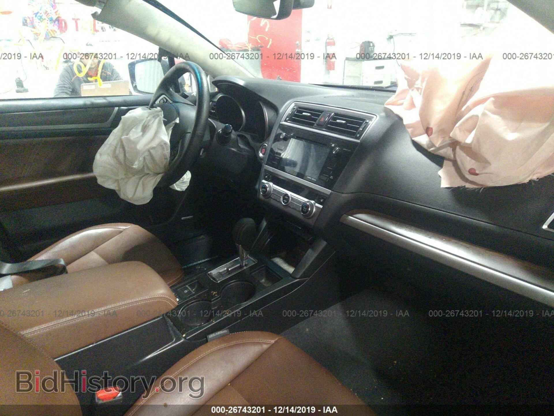 2017 SUBARU OUTBACK - VIN: 4S4BSETC0H3318485 - Фото 5