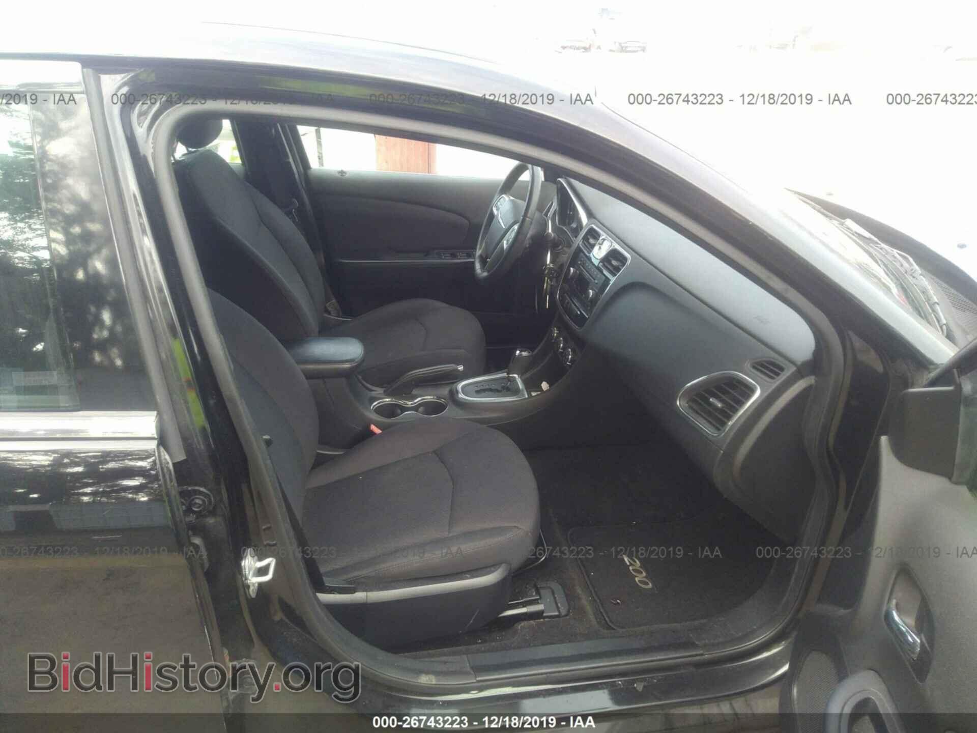 2012 Chrysler 200 - VIN: 1C3CCBBGXCN258239 - Фото 5