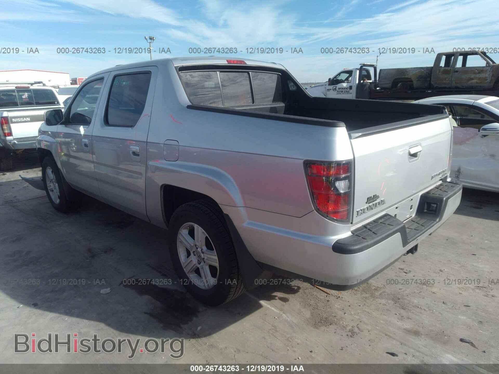 2013 HONDA RIDGELINE - VIN: 5FPYK1F54DB014598 - Фото 3