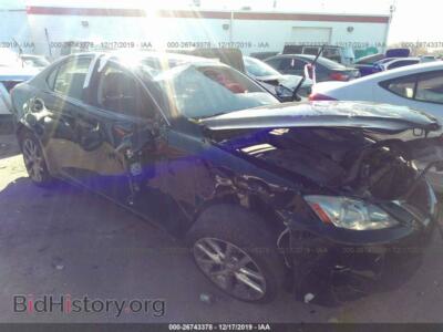 2012 Lexus IS 250, black — VIN JTHCF5C2XC5058242, IAAI