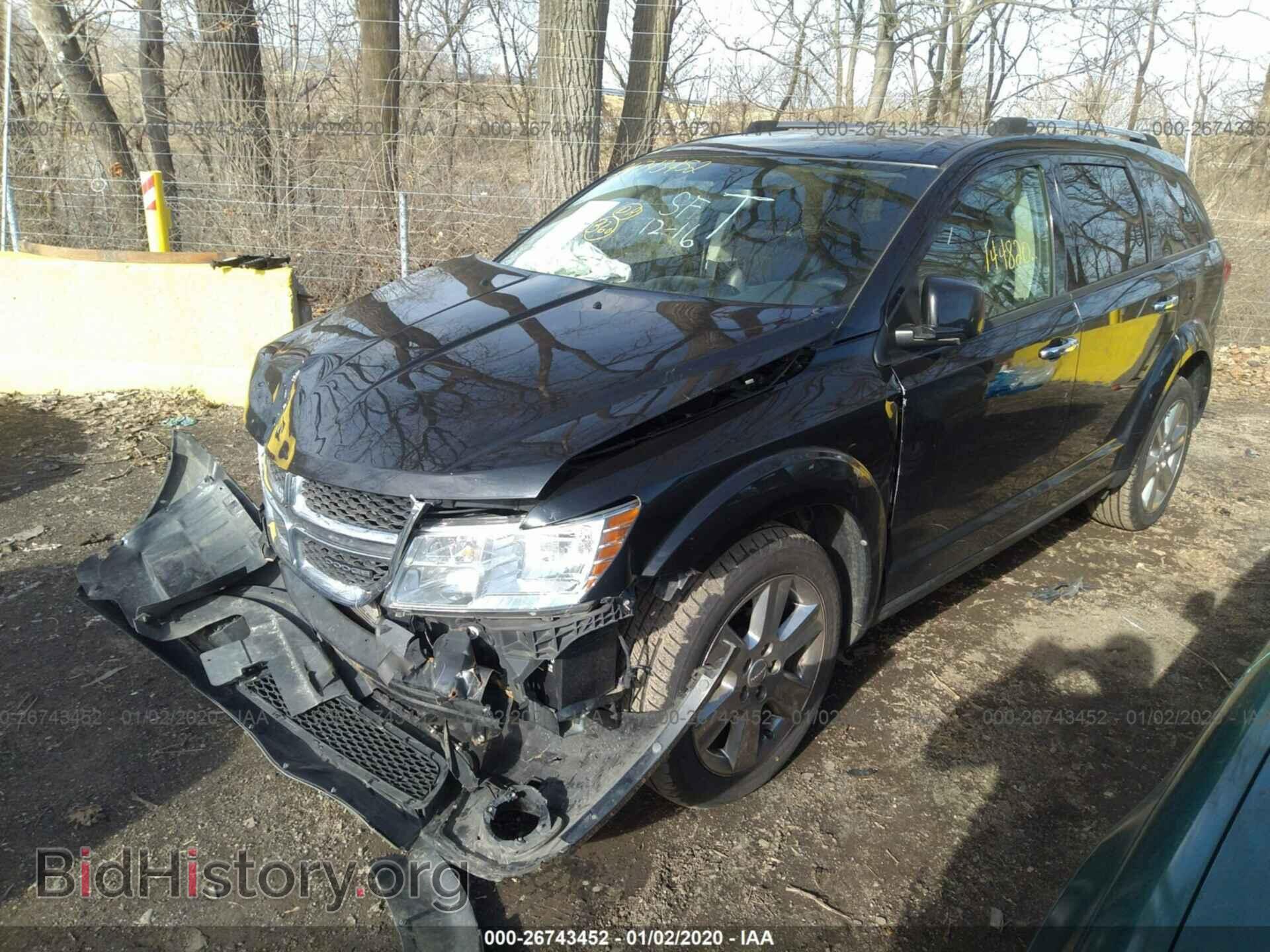 2012 DODGE JOURNEY - VIN: 3C4PDCDG8CT255322 - Photo 2