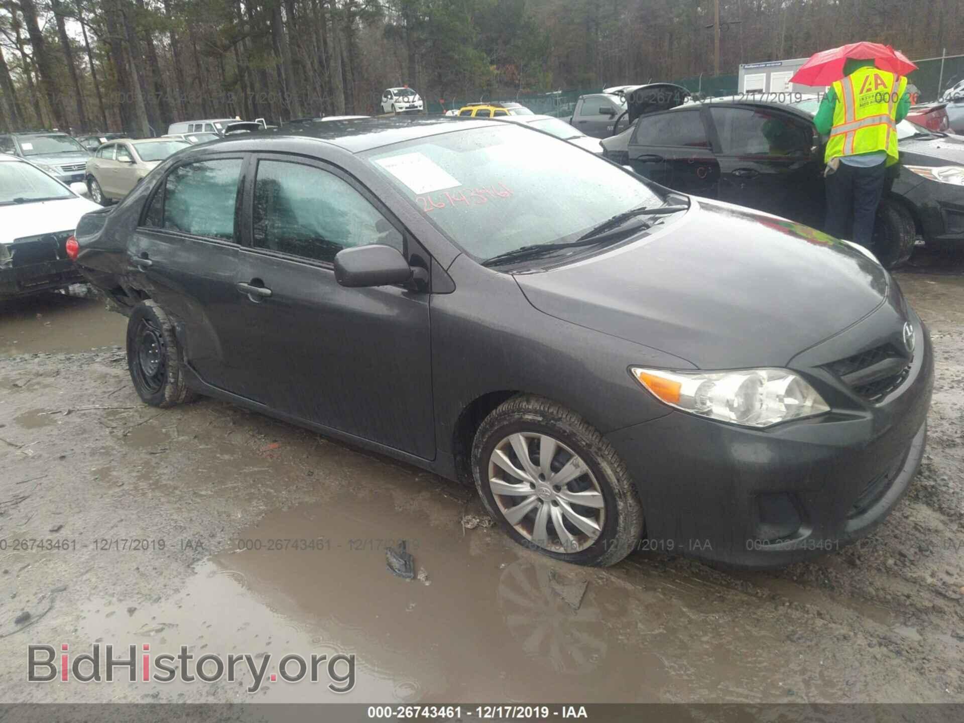 Photo 2T1BU4EE5CC878669 - TOYOTA COROLLA 2012