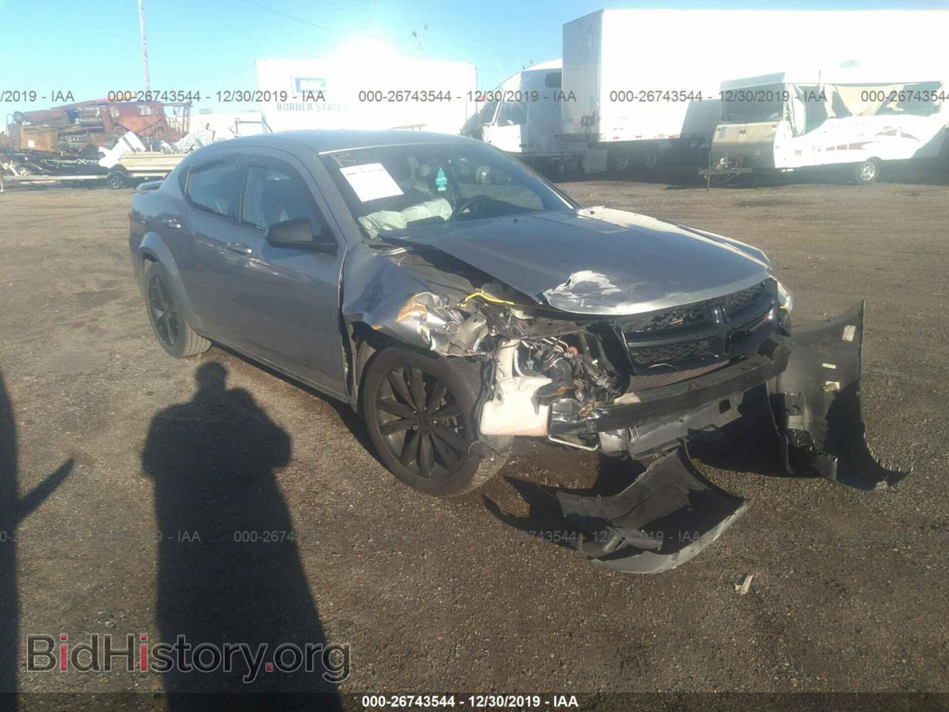 Photo 1C3CDZAB9EN174251 - DODGE AVENGER 2014