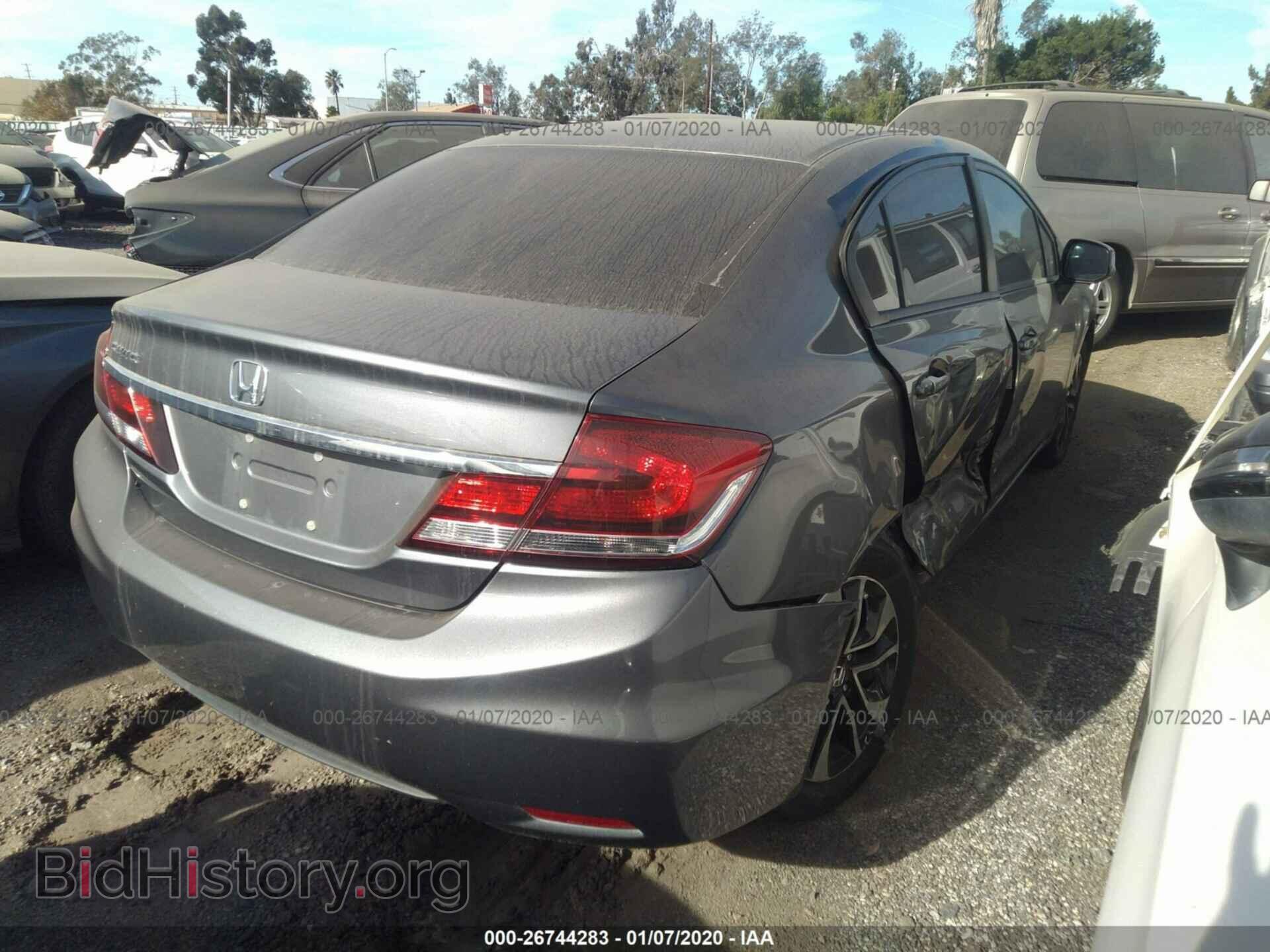 2013 HONDA CIVIC - VIN: 19XFB2F83DE235342 - Фото 4