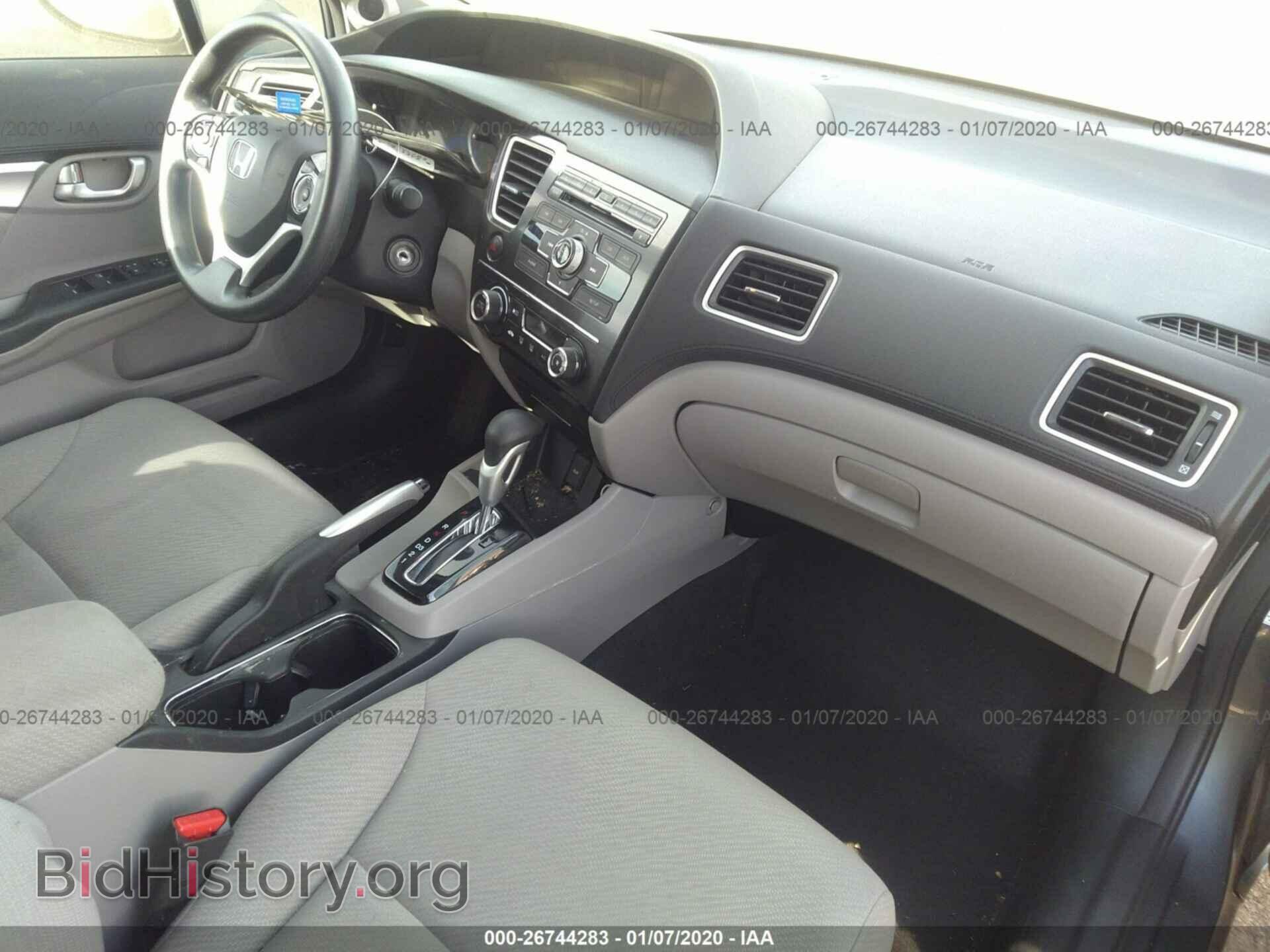 2013 HONDA CIVIC - VIN: 19XFB2F83DE235342 - Фото 5