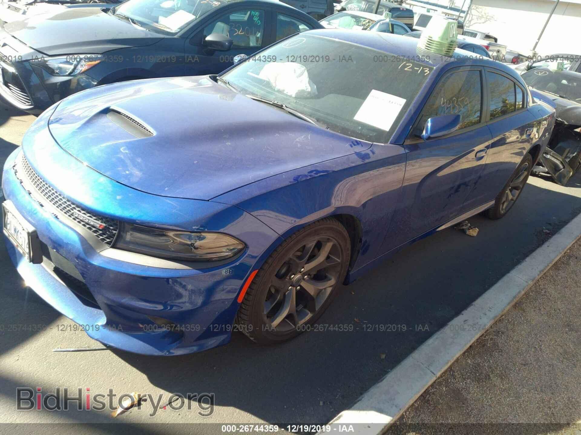 2019 DODGE CHARGER - VIN: 2C3CDXHG0KH614027 - Фото 2