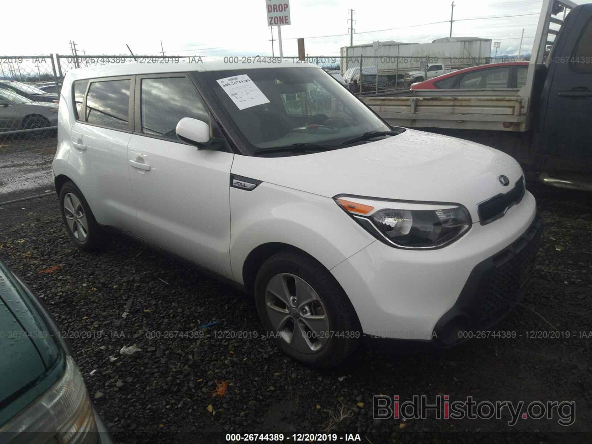 Photo KNDJN2A22G7324506 - KIA SOUL 2016