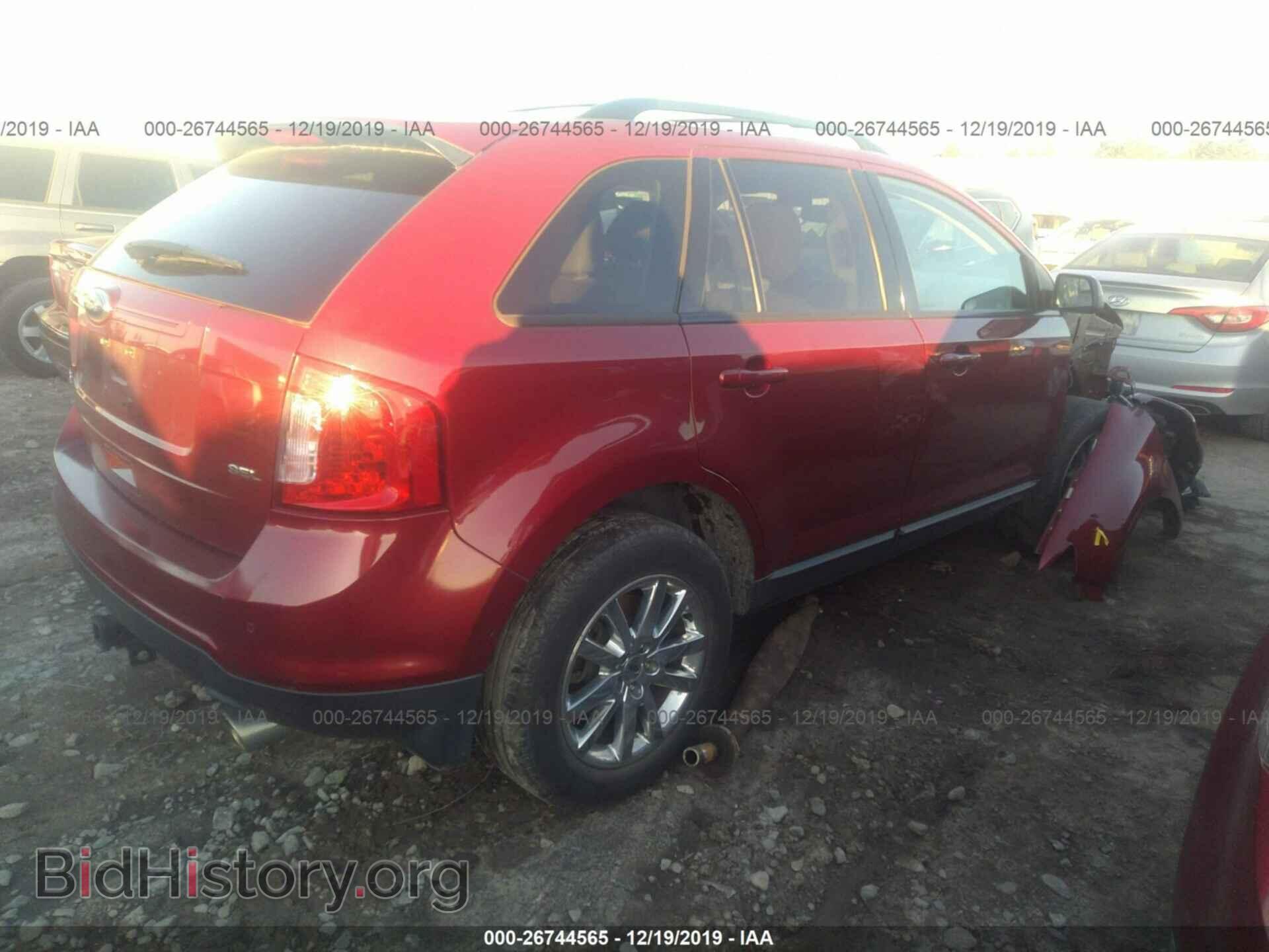 2014 FORD EDGE - VIN: 2FMDK3JC7EBA44617 - Фото 4