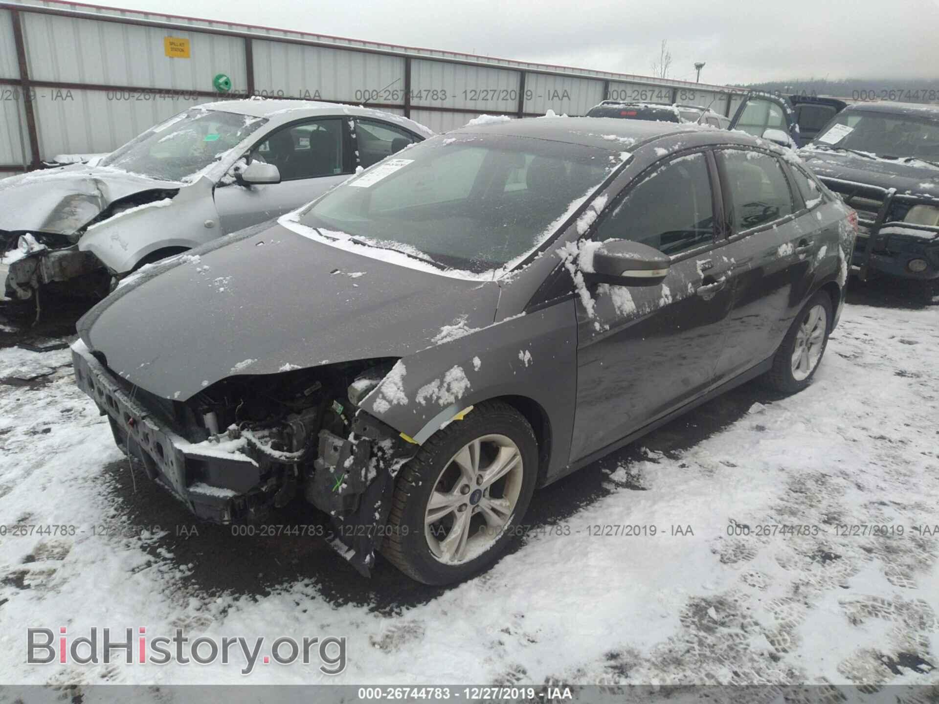 2014 FORD FOCUS - VIN: 1FADP3F29EL350827 - Фото 2