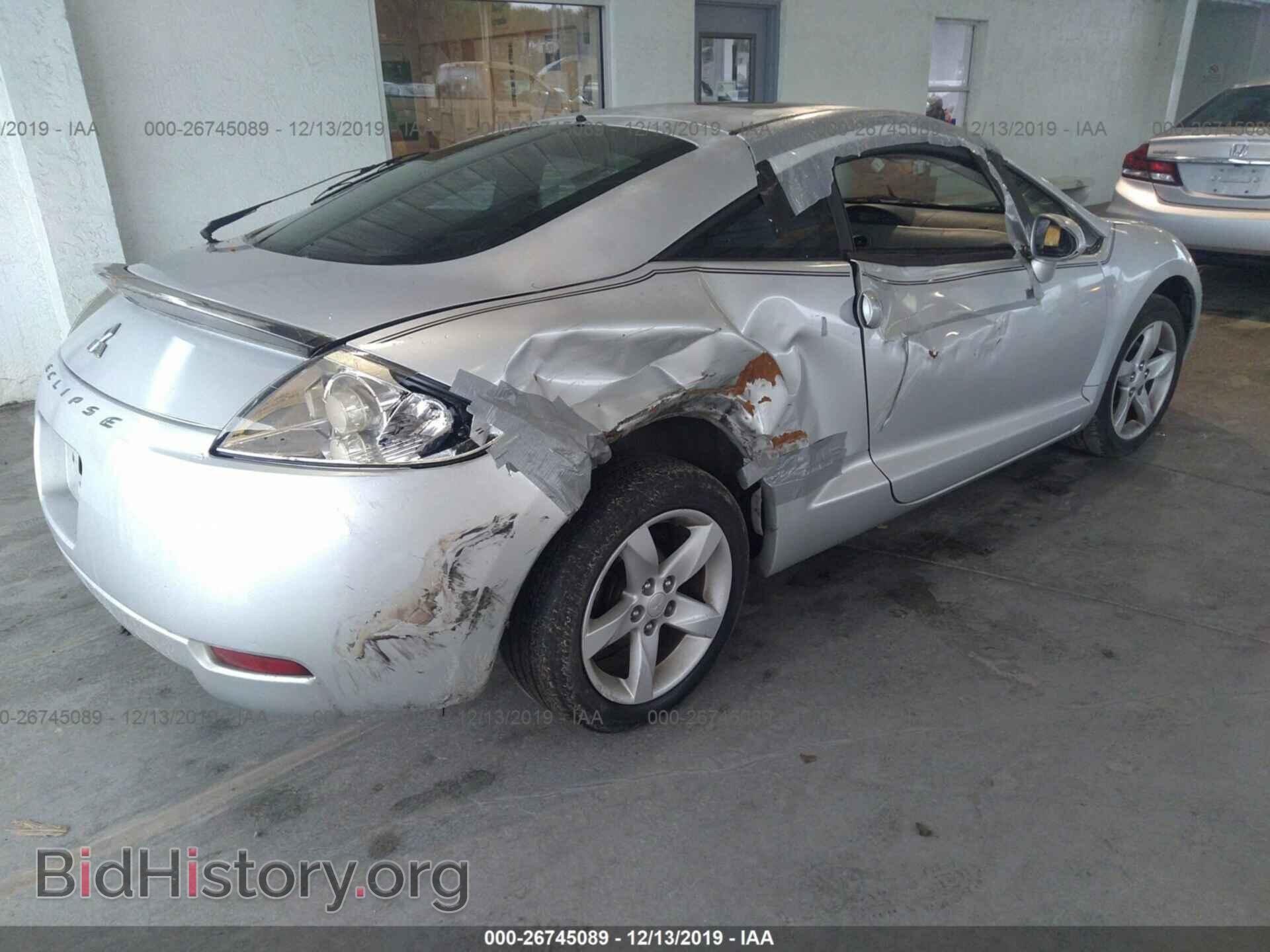 2006 MITSUBISHI ECLIPSE - VIN: 4A3AK24F06E006169 - Фото 4