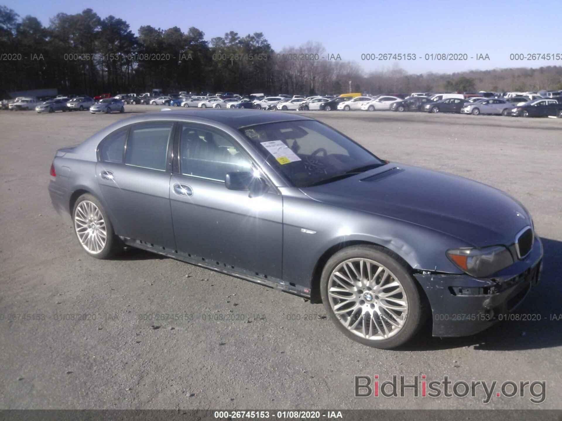 Photo WBAHL83597DT10616 - BMW 750 2007