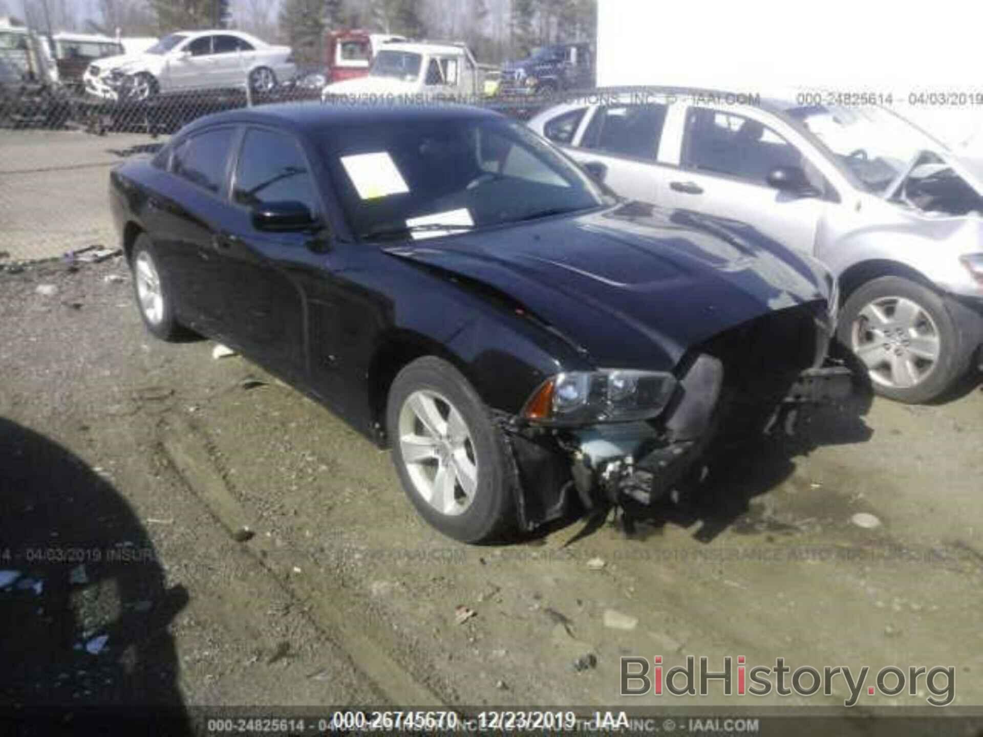 Photo 2C3CDXBG5CH211199 - DODGE CHARGER 2012