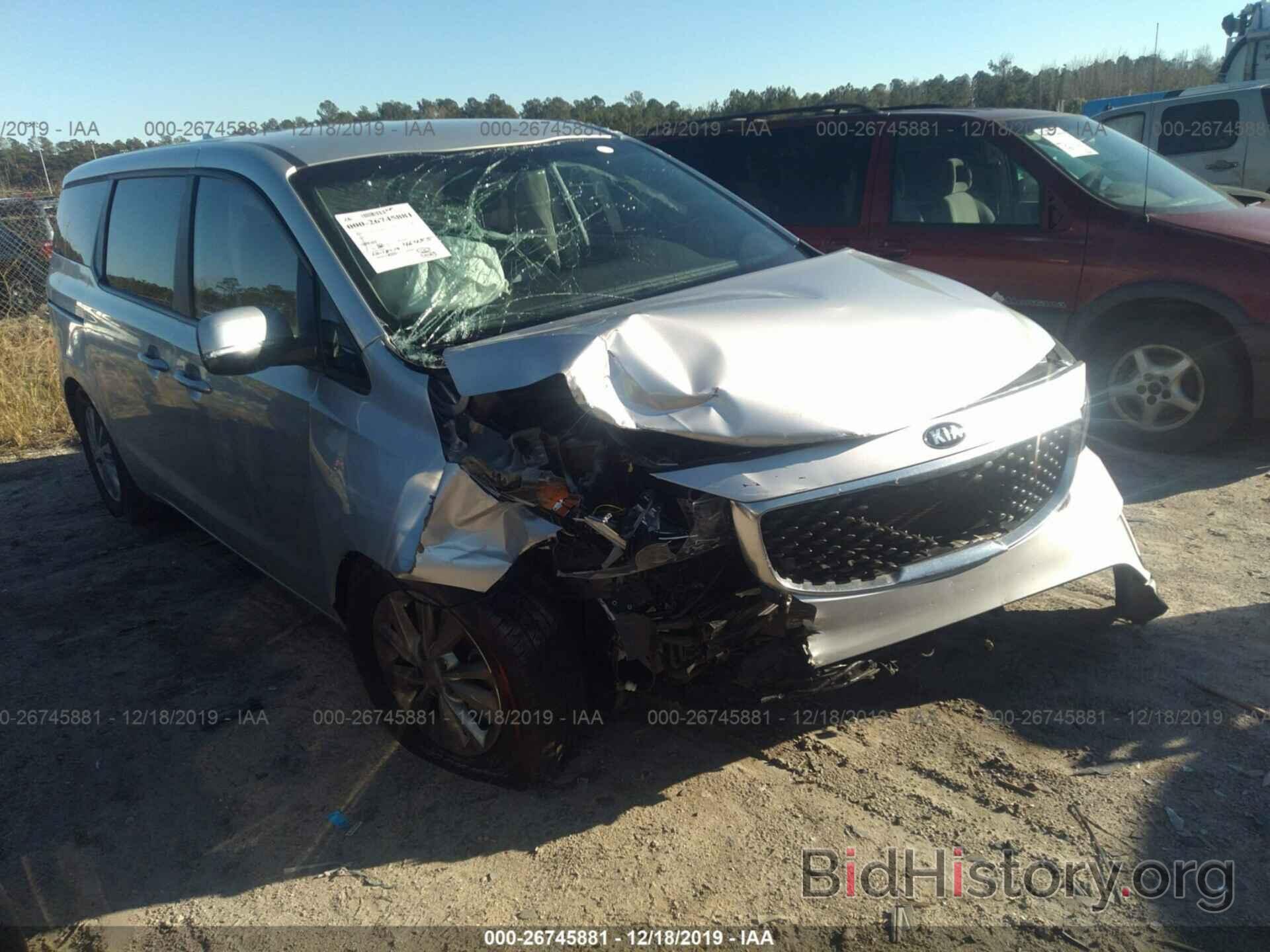 Photo KNDMA5C14G6181207 - KIA SEDONA 2016