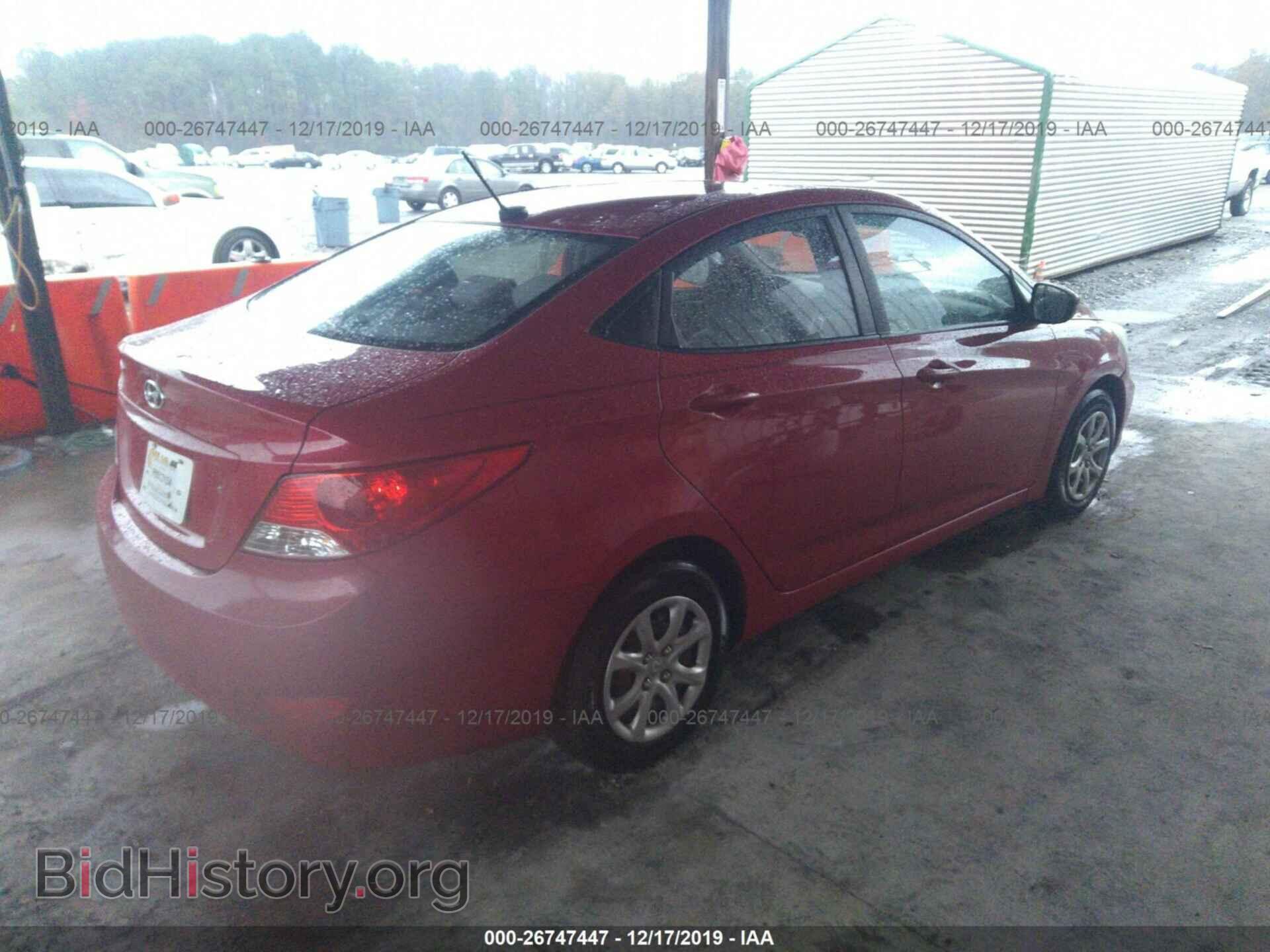2014 HYUNDAI ACCENT - VIN: KMHCT4AE3EU636736 - Фото 4