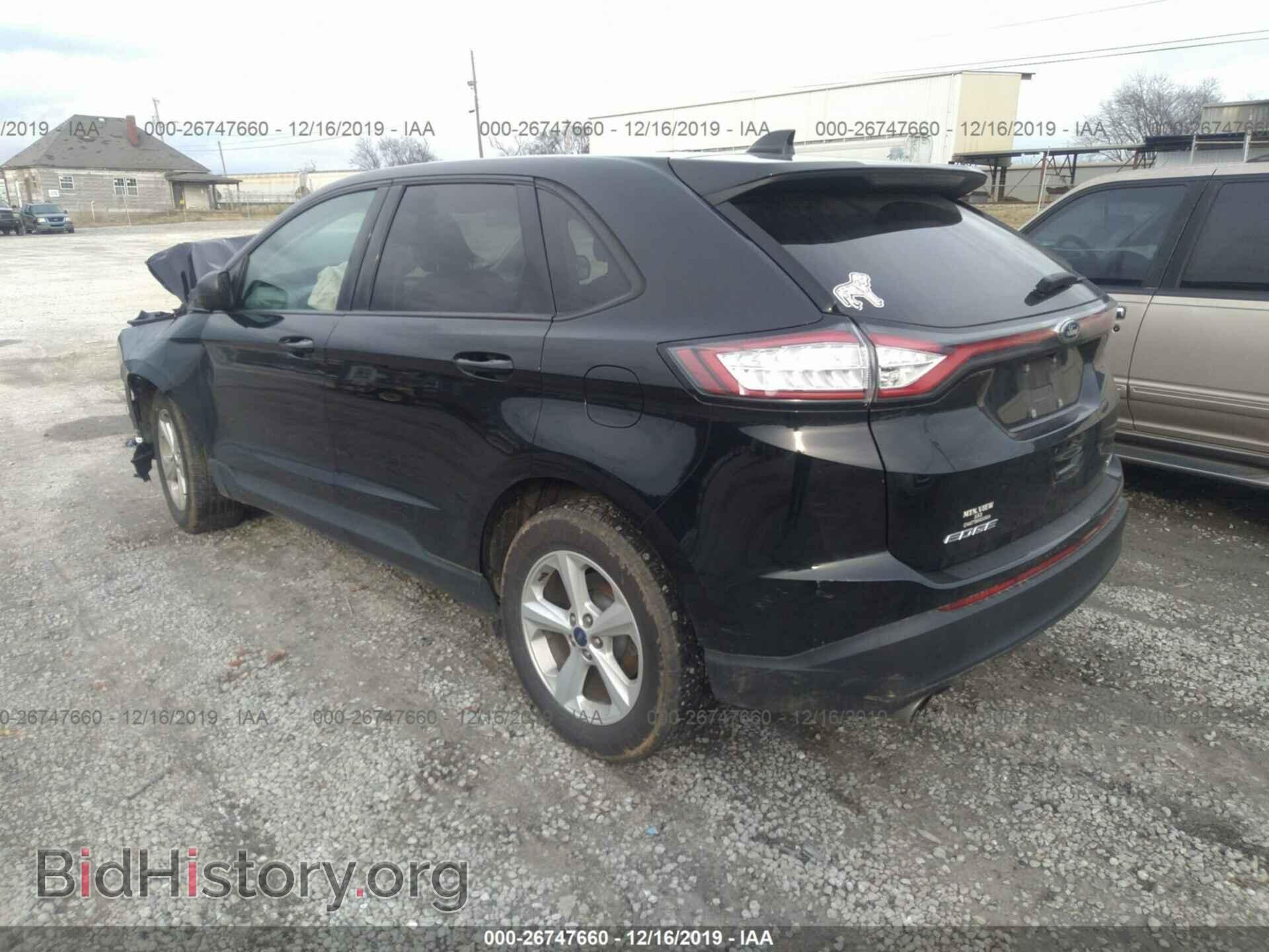 2016 FORD EDGE - VIN: 2FMPK3G93GBB53961 - Фото 3