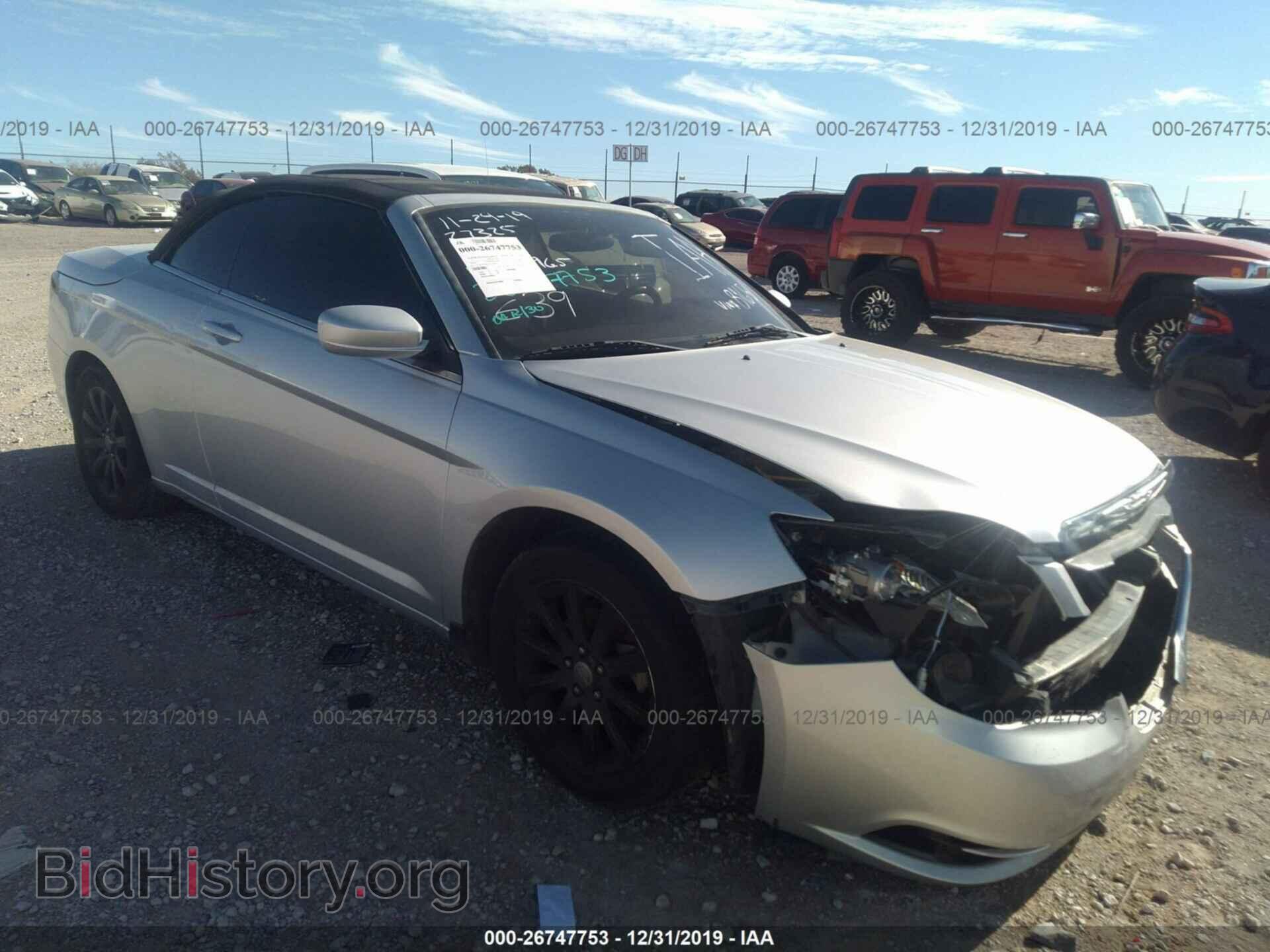 Фотография 1C3BCBEBXCN218965 - CHRYSLER 200 2012
