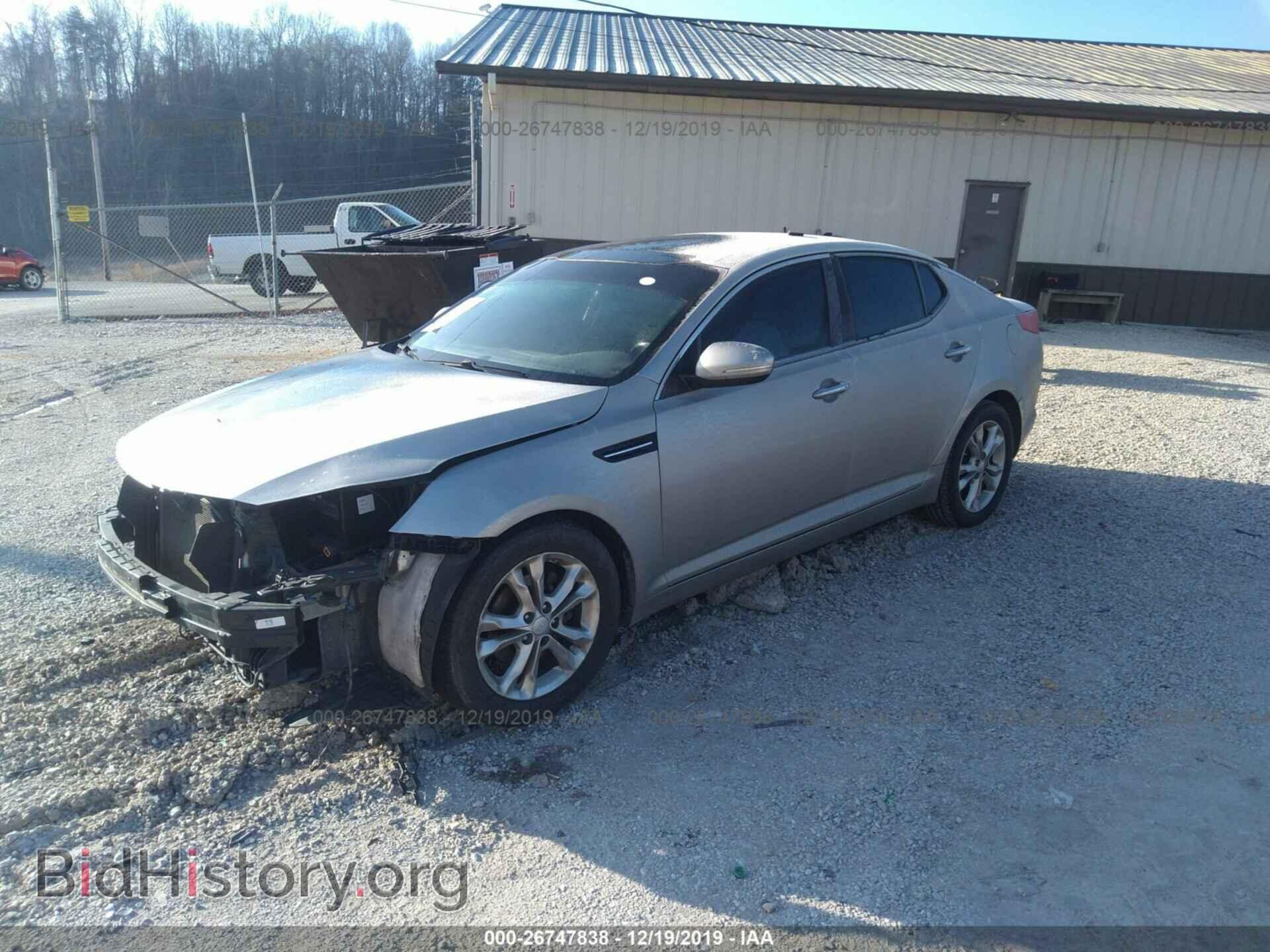 2013 KIA OPTIMA - VIN: 5XXGN4A72DG218108 - Фото 2