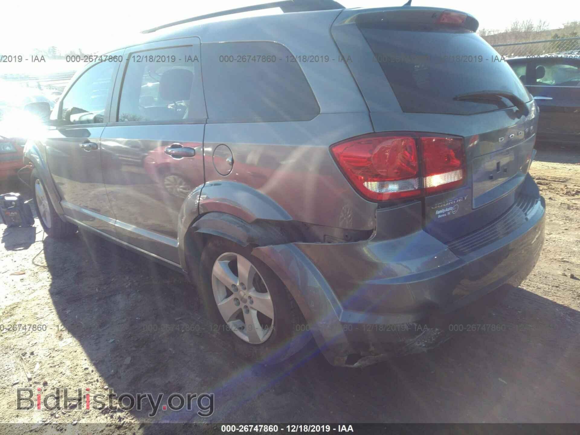 2013 DODGE JOURNEY - VIN: 3C4PDCAB3DT687570 - Фото 3