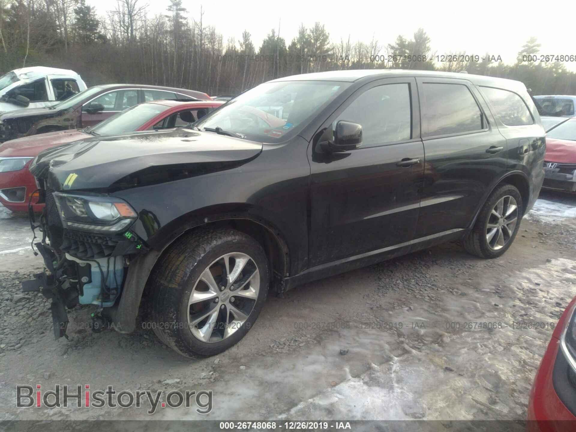 2014 DODGE DURANGO - VIN: 1C4SDJCT9EC595543 - Фото 2