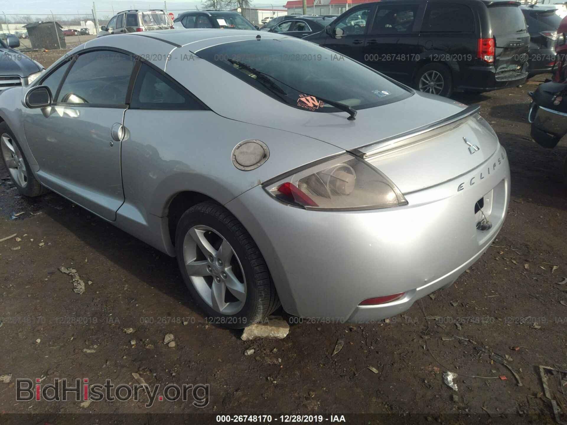 2007 MITSUBISHI ECLIPSE - VIN: 4A3AK24F67E067575 - Photo 3