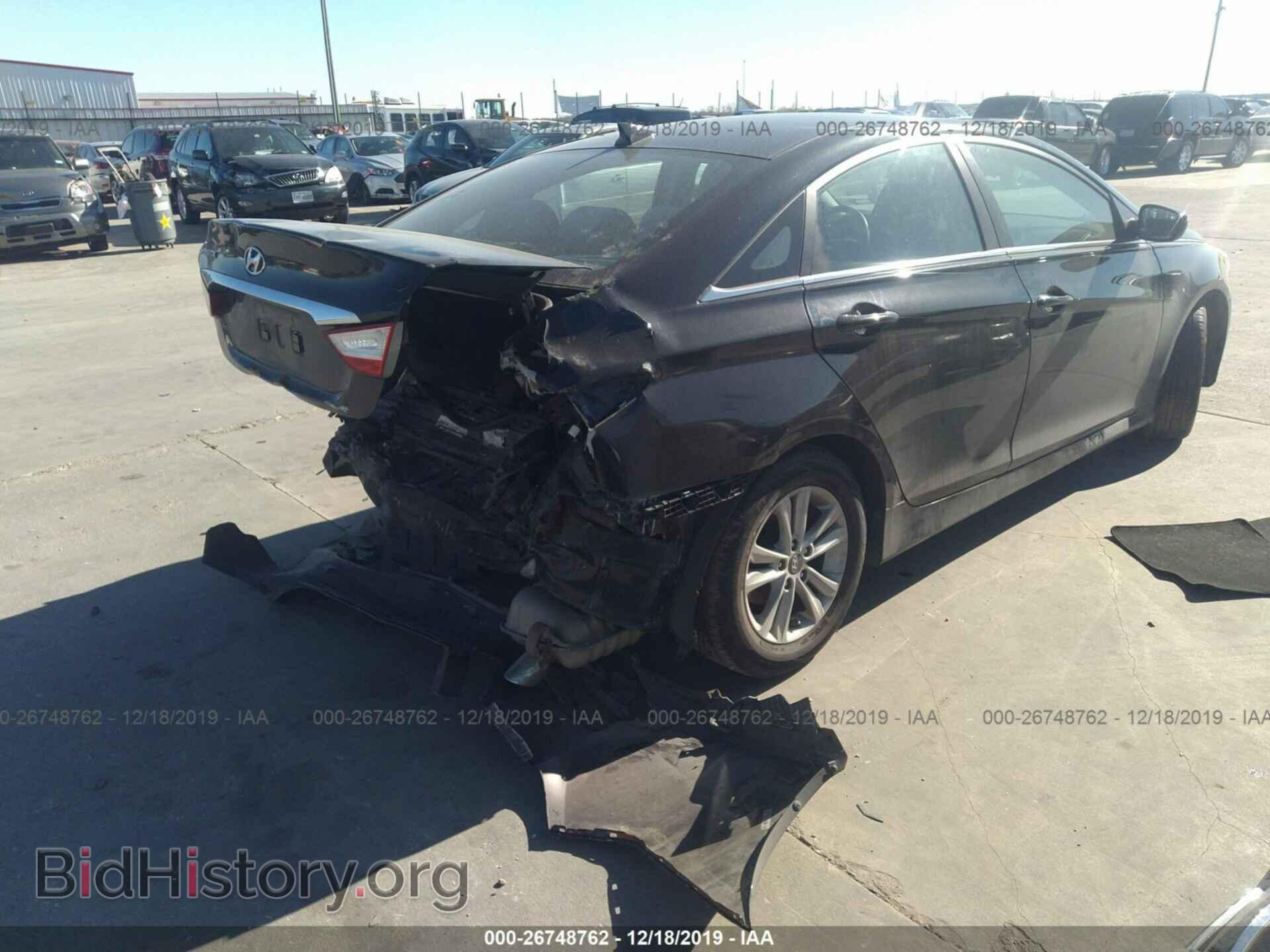 2014 HYUNDAI SONATA - VIN: 5NPEB4AC0EH874861 - Фото 4