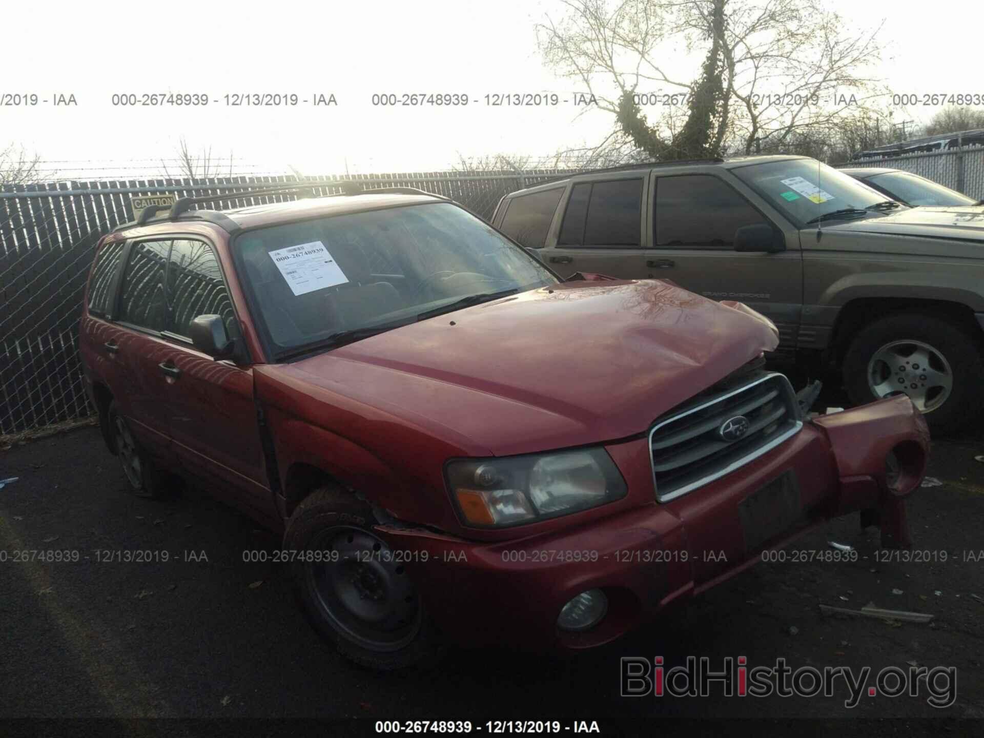 Photo JF1SG65613H758610 - SUBARU FORESTER 2003