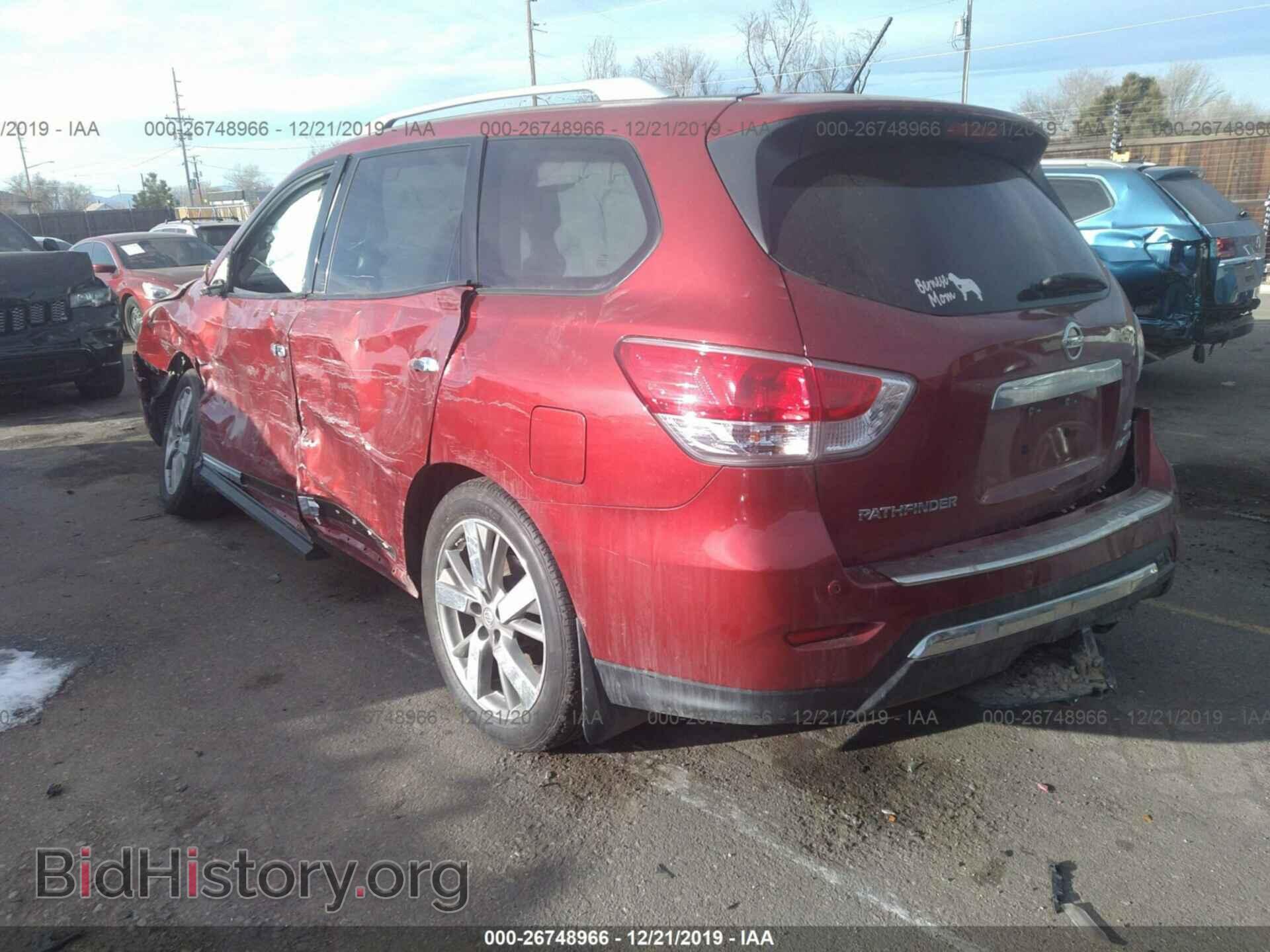 2015 NISSAN PATHFINDER - VIN: 5N1AR2MM4FC715899 - Фото 3