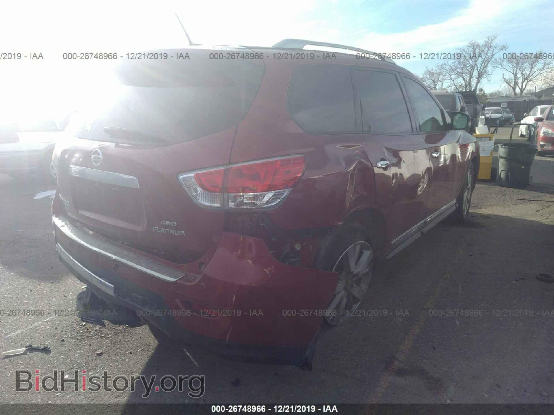2015 NISSAN PATHFINDER - VIN: 5N1AR2MM4FC715899 - Фото 4