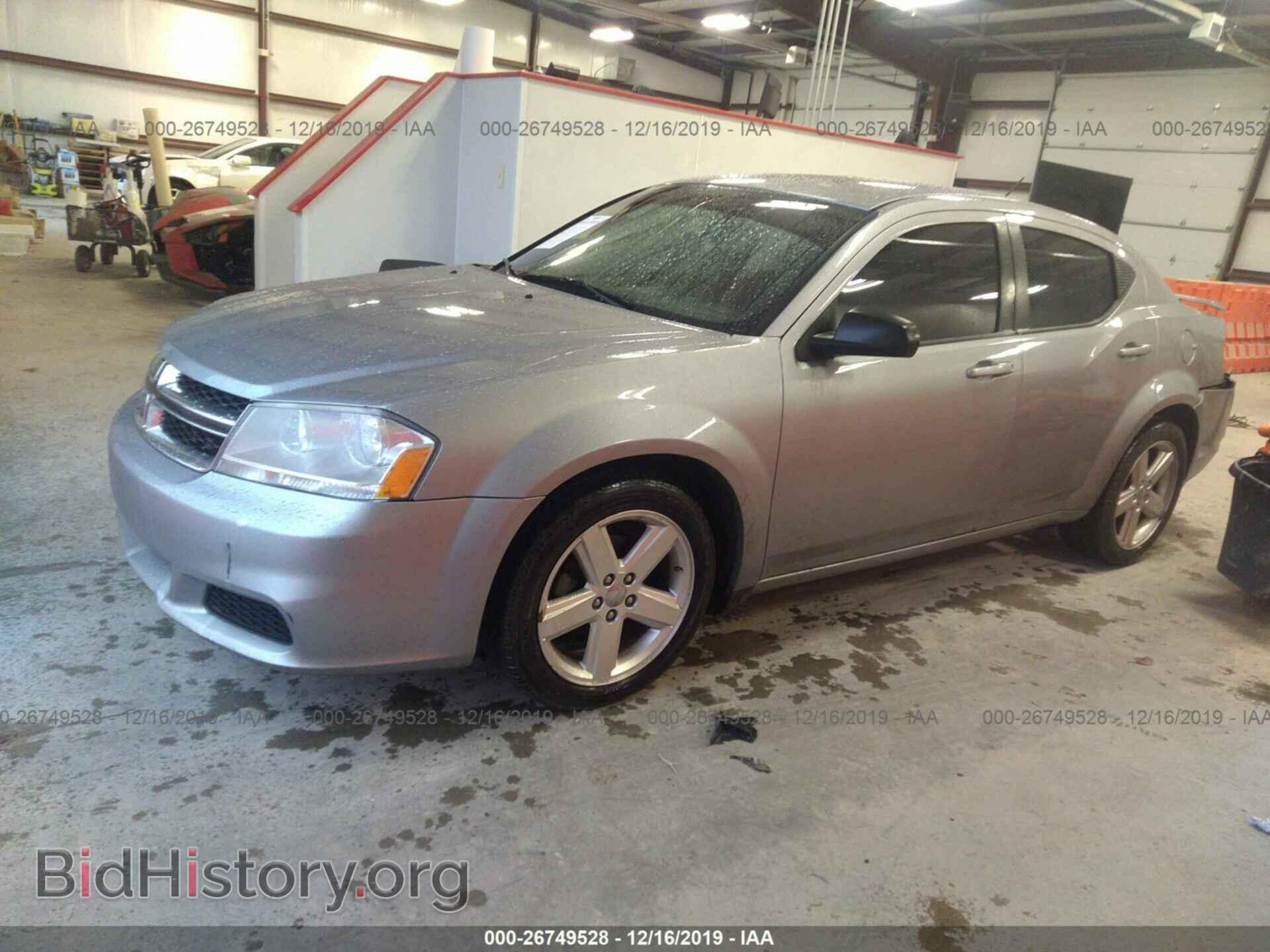 2013 DODGE AVENGER - VIN: 1C3CDZAB5DN566593 - Фото 2