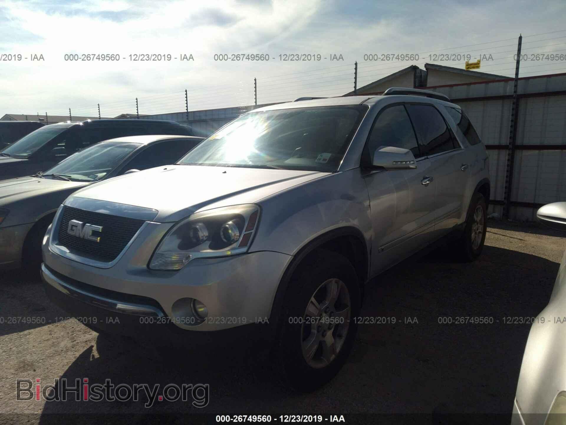2009 GMC Acadia - VIN: 1GKER23D79J134330 - Фото 2