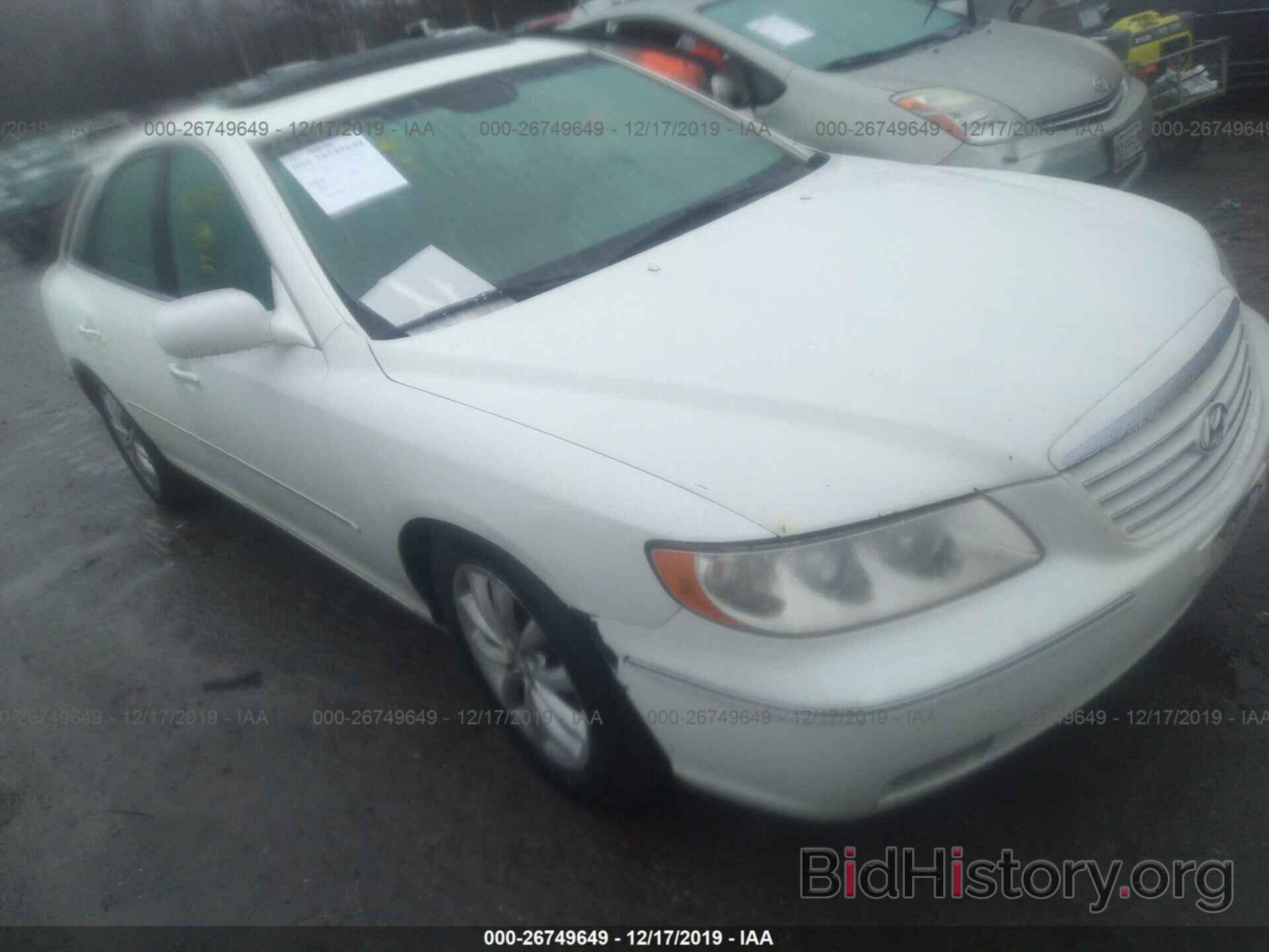 Photo KMHFC46F96A116624 - HYUNDAI AZERA 2006