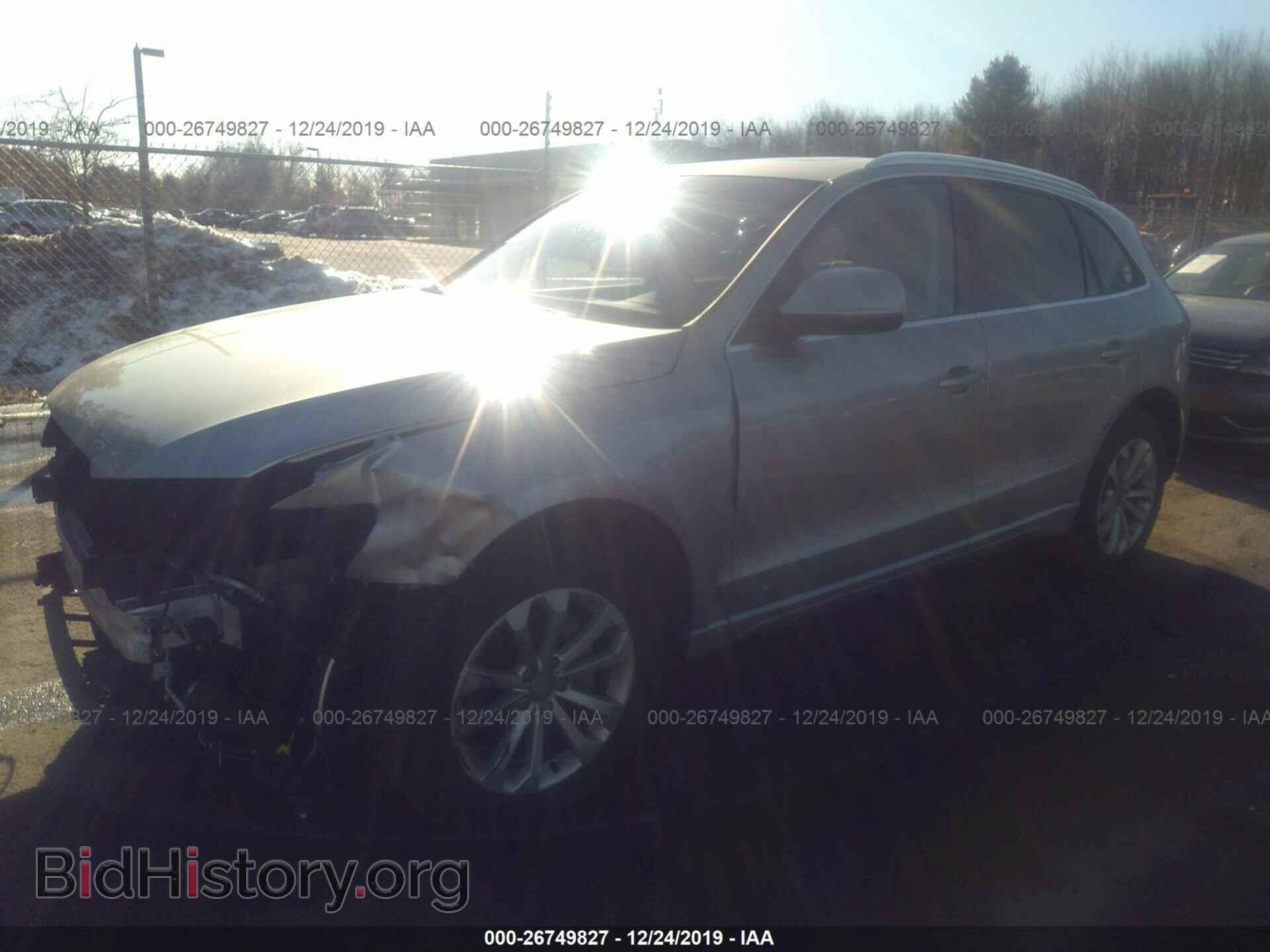 2014 AUDI Q5 - VIN: WA1LFAFPXEA075807 - Фото 2