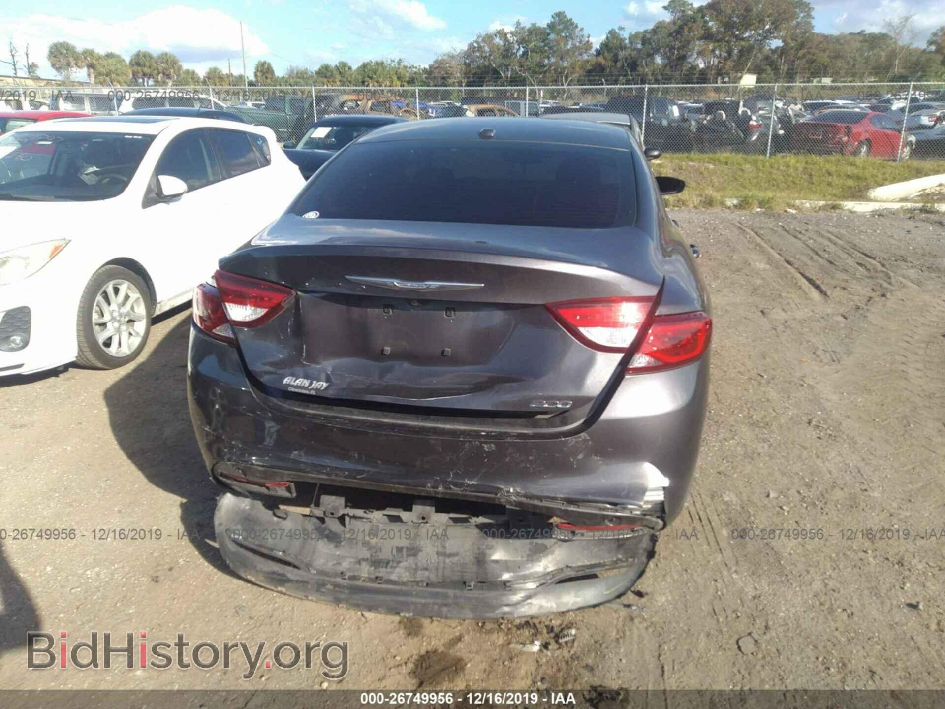 2015 Chrysler 200 - VIN: 1C3CCCAB8FN532747 - Фото 6