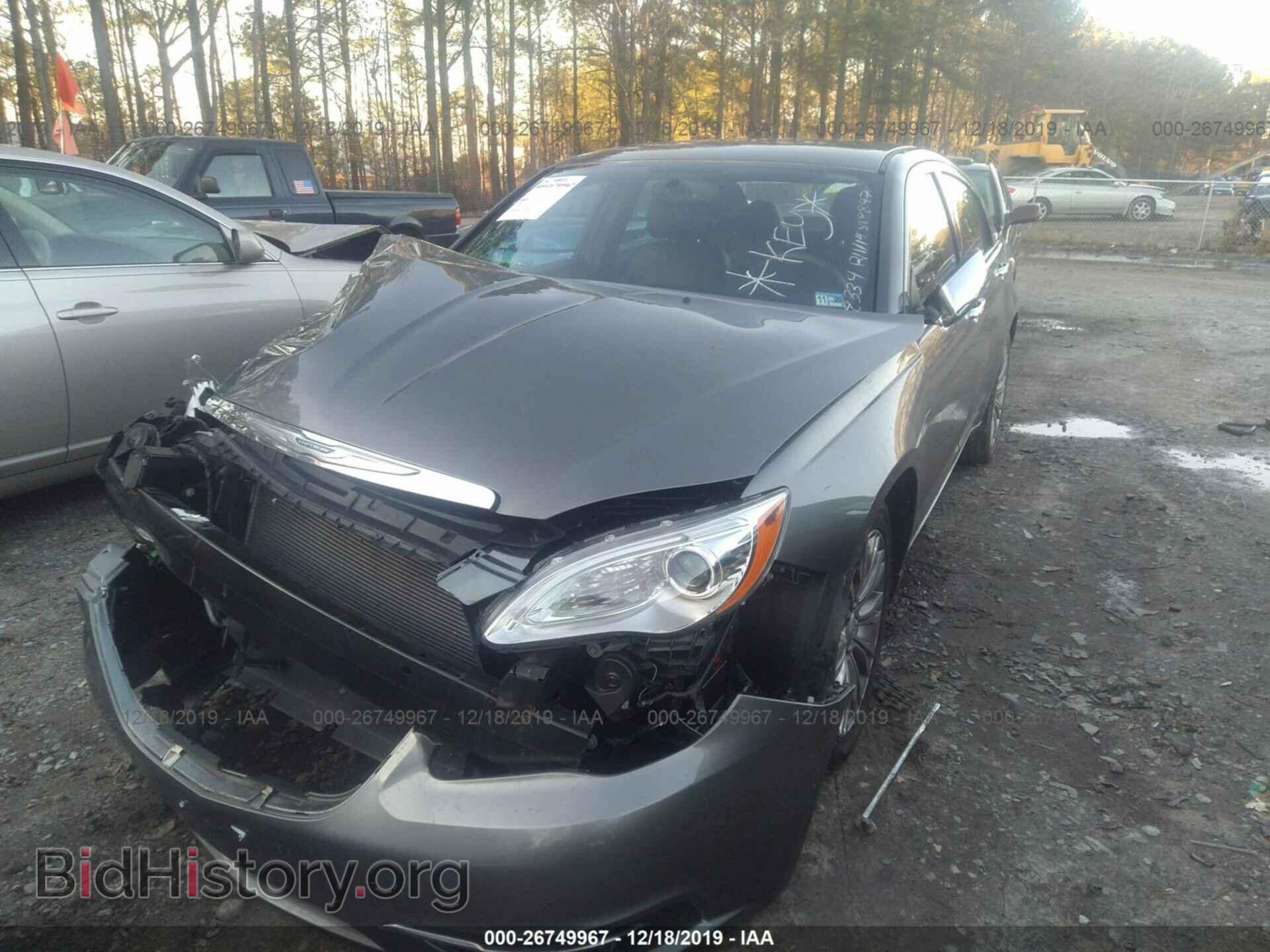 2012 CHRYSLER 200 - VIN: 1C3CCBCG6CN175096 - Photo 2