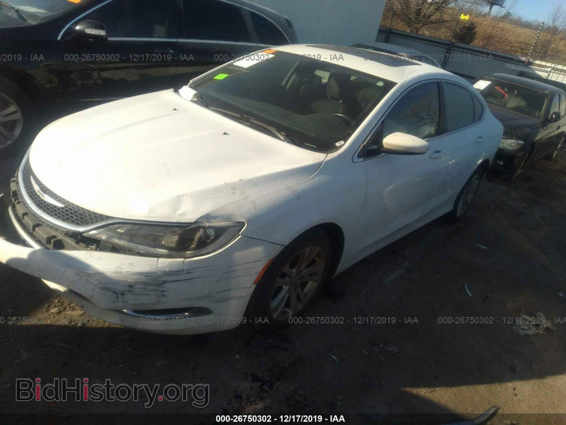 2015 CHRYSLER 200 - VIN: 1C3CCCAB8FN628944 - Фото 2