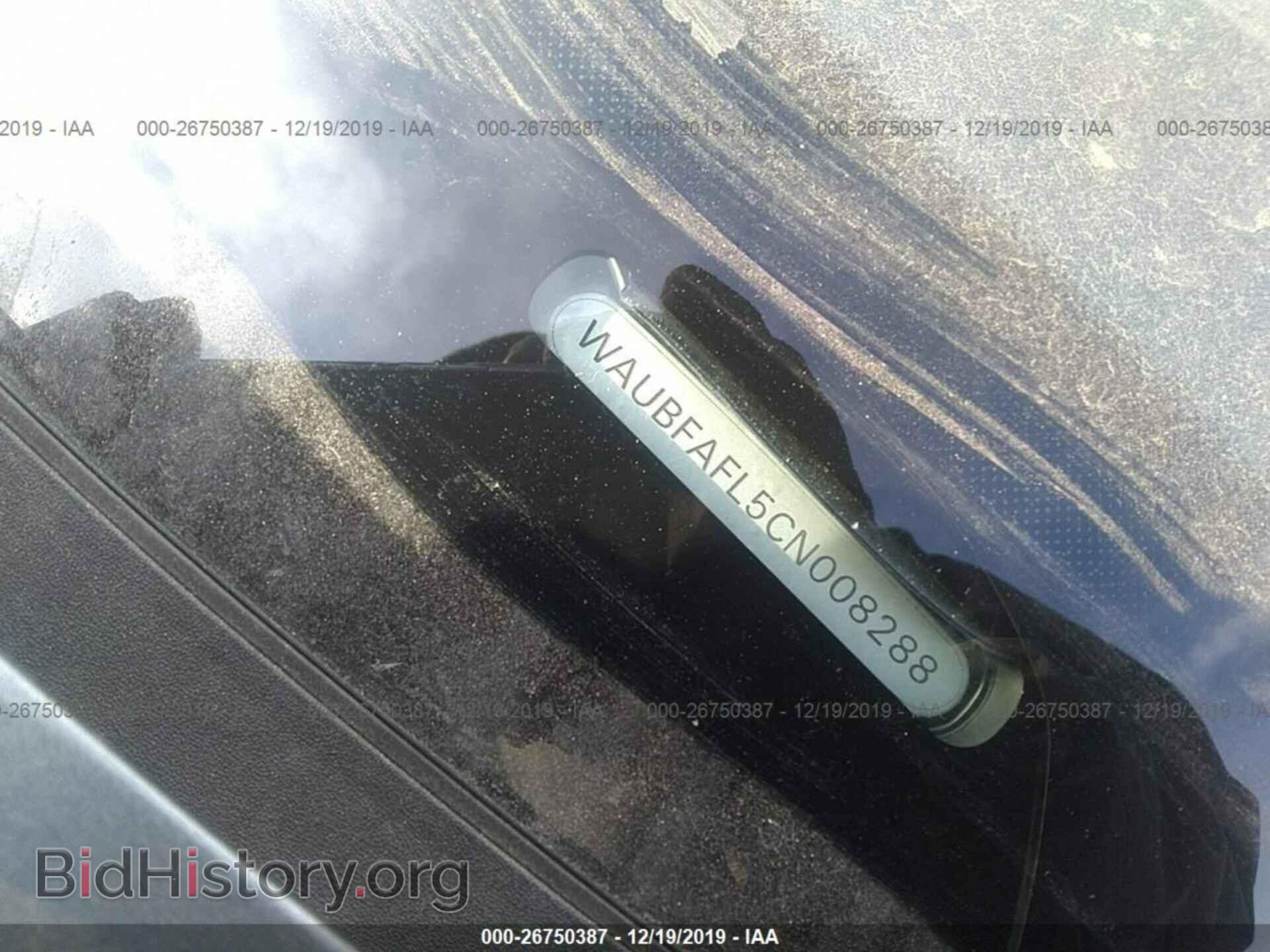 2012 AUDI A4 - VIN: WAUBFAFL5CN008288 - Фото 9