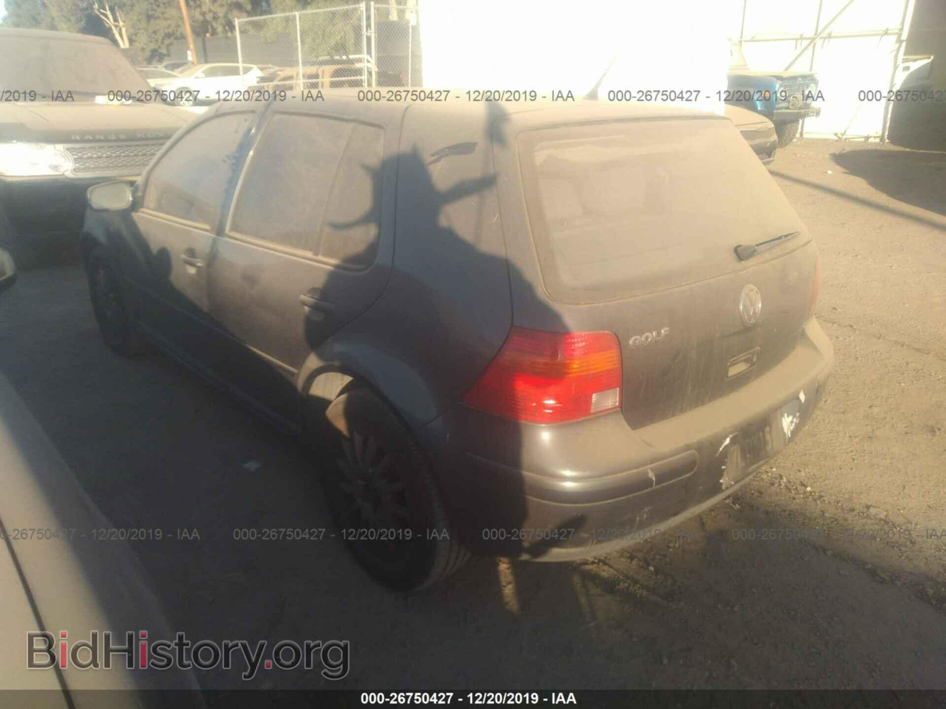 2004 VOLKSWAGEN GOLF - VIN: 9BWGL61J744012313 - Фото 3