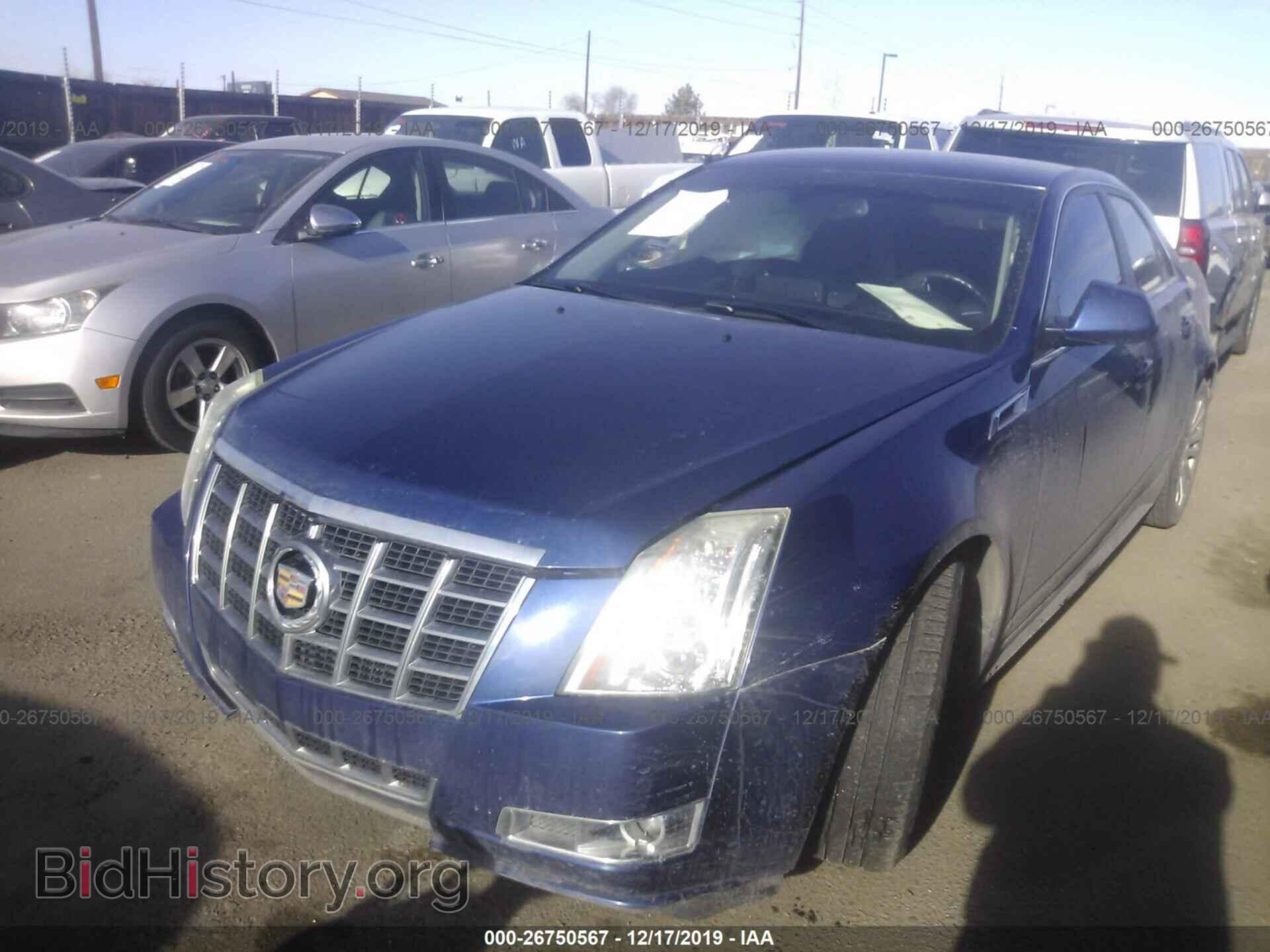 2013 CADILLAC CTS - VIN: 1G6DK5E31D0150820 - Фото 2