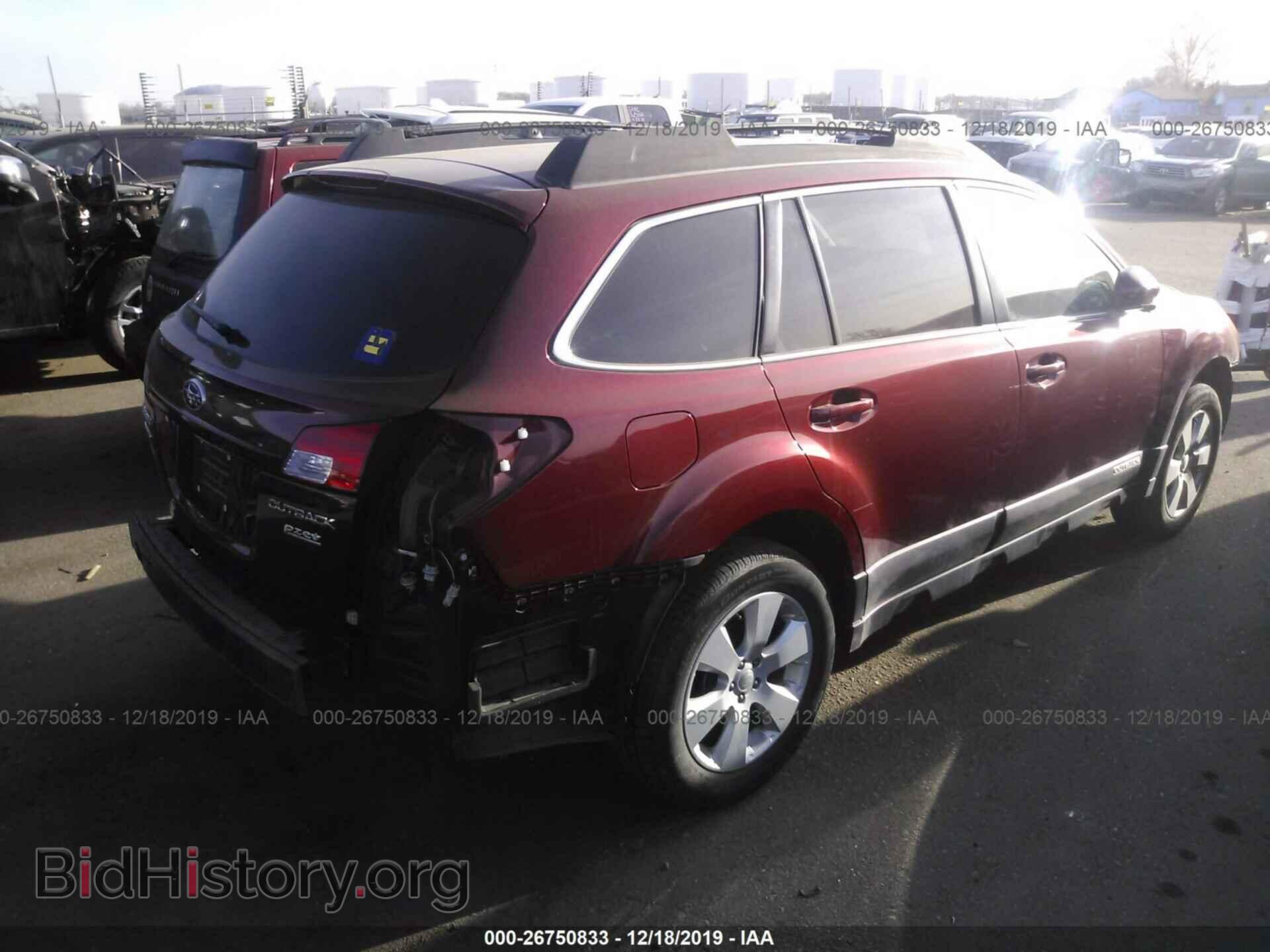 2011 SUBARU OUTBACK - VIN: 4S4BRBCCXB3368148 - Фото 4