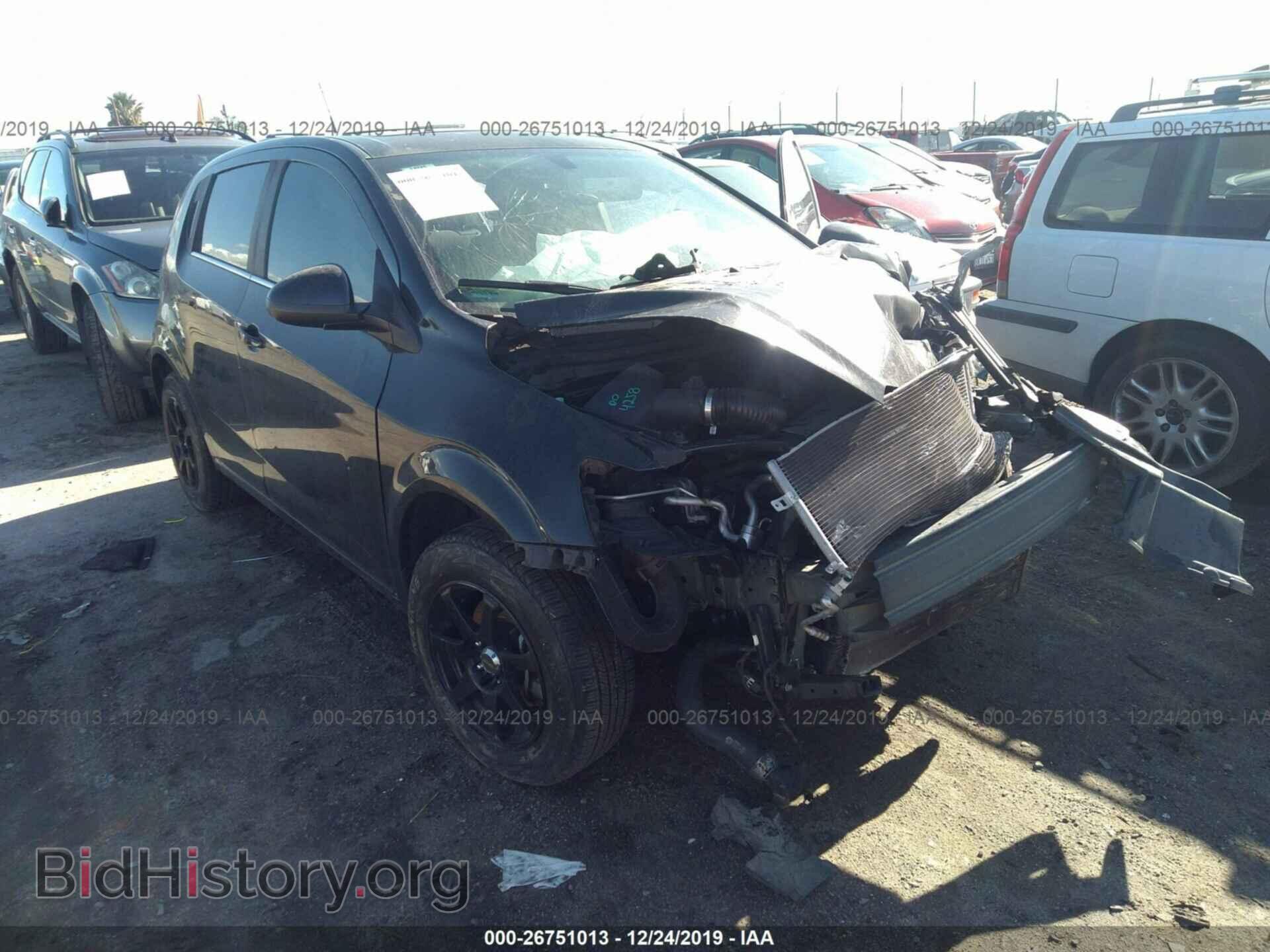 Photo 1G1JC6SB4E4136119 - CHEVROLET SONIC 2014