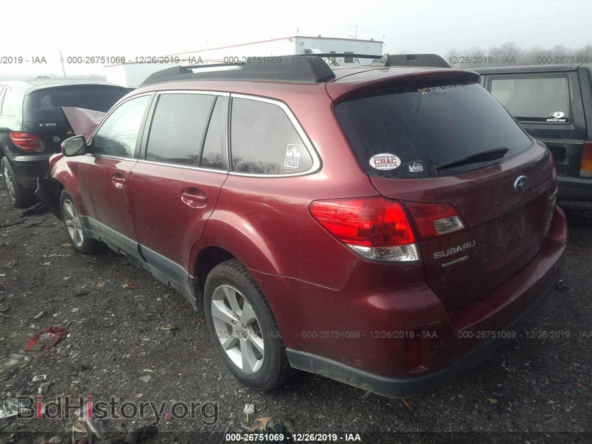2014 SUBARU OUTBACK - VIN: 4S4BRBDC7E3226343 - Фото 3