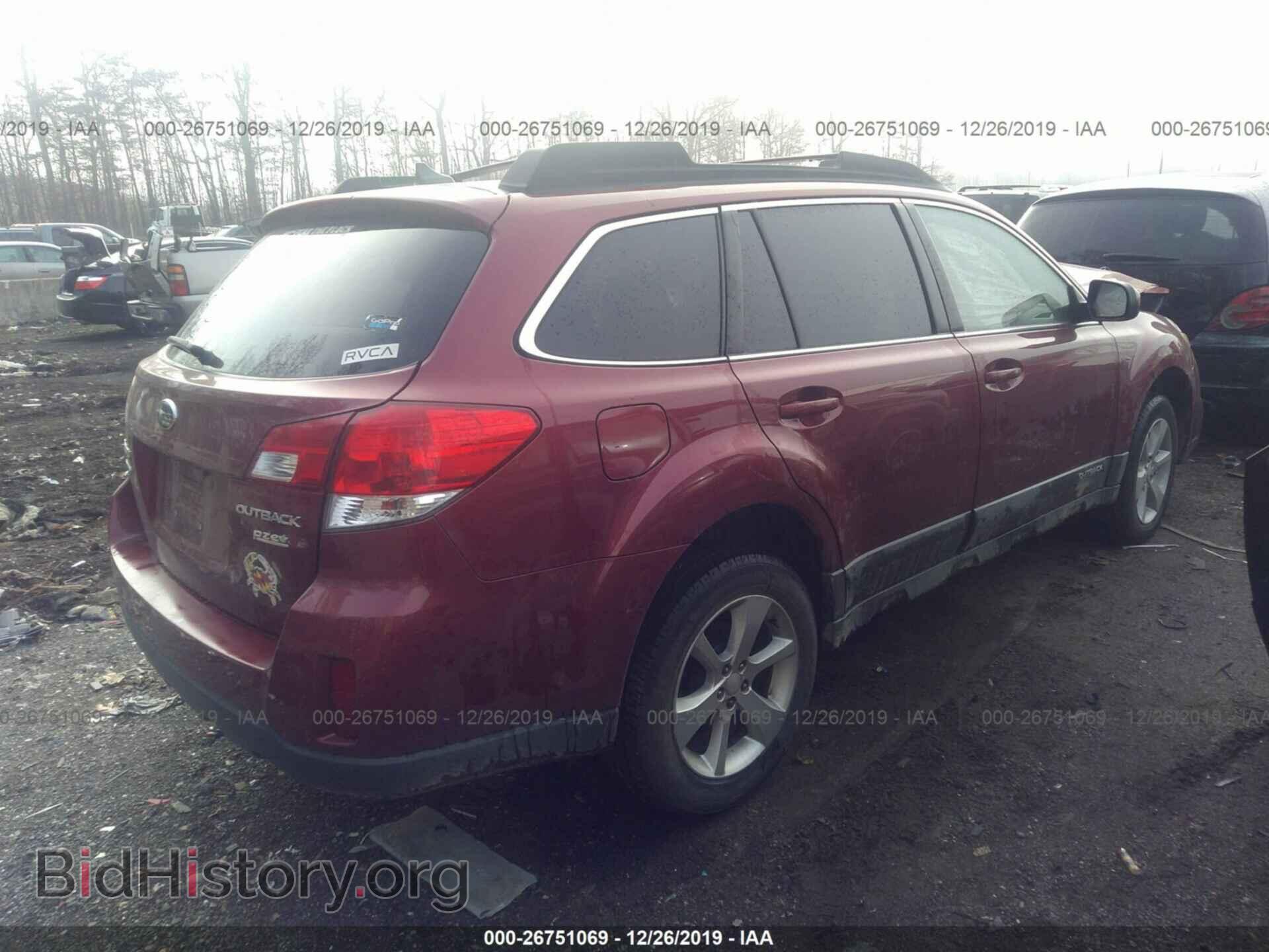 2014 SUBARU OUTBACK - VIN: 4S4BRBDC7E3226343 - Фото 4