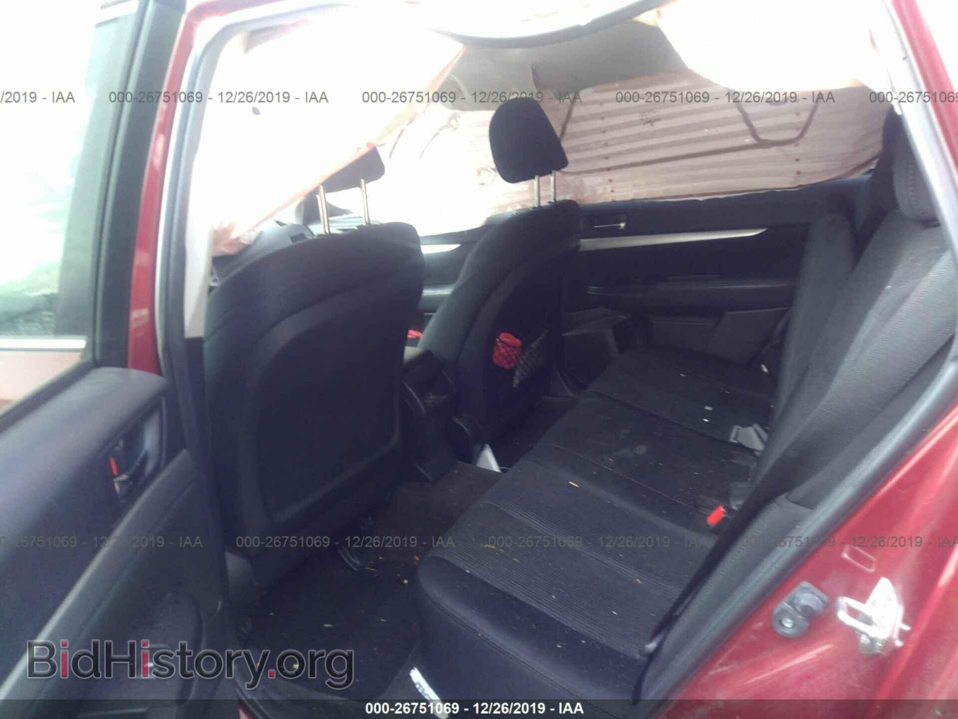 2014 SUBARU OUTBACK - VIN: 4S4BRBDC7E3226343 - Фото 8