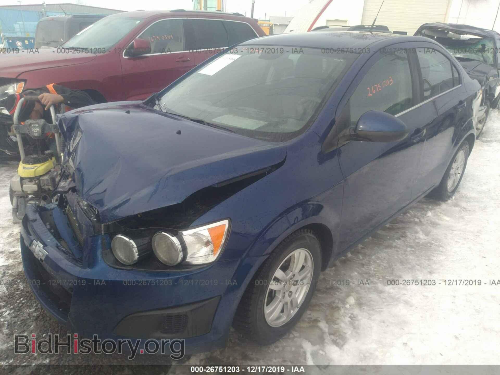 2013 CHEVROLET SONIC - VIN: 1G1JC5SBXD4109063 - Фото 2