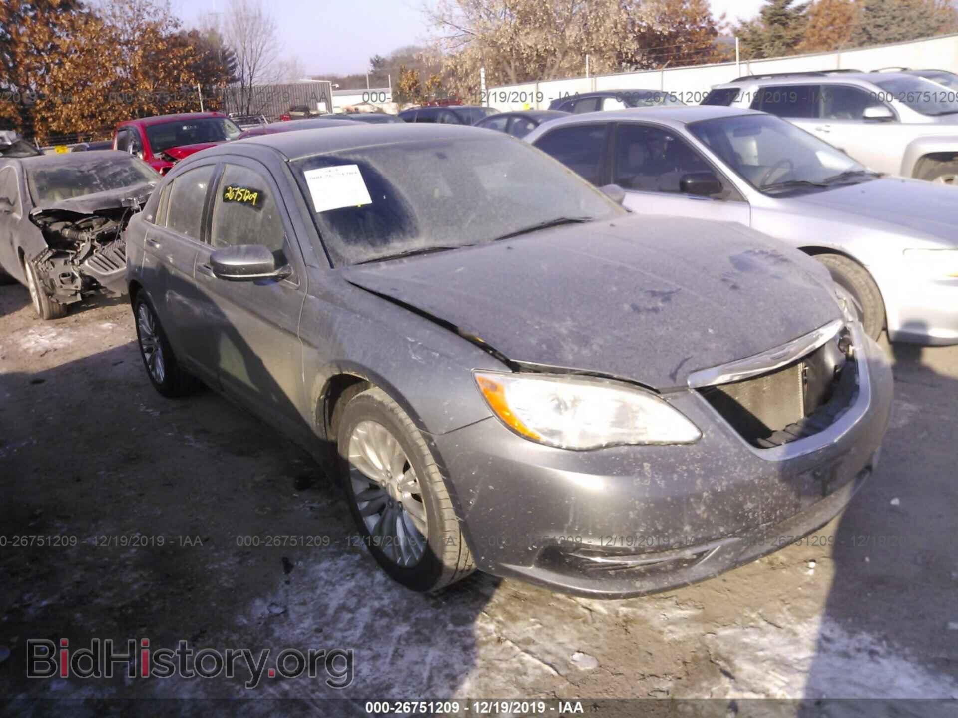 Фотография 1C3CCBAB8CN104084 - CHRYSLER 200 2012