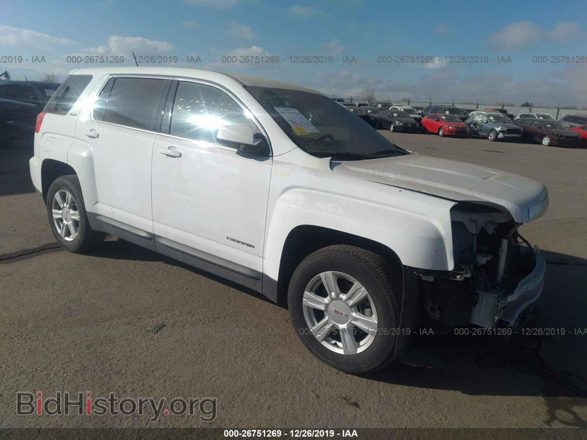 Фотография 2GKFLSEKXG6334050 - GMC TERRAIN 2016