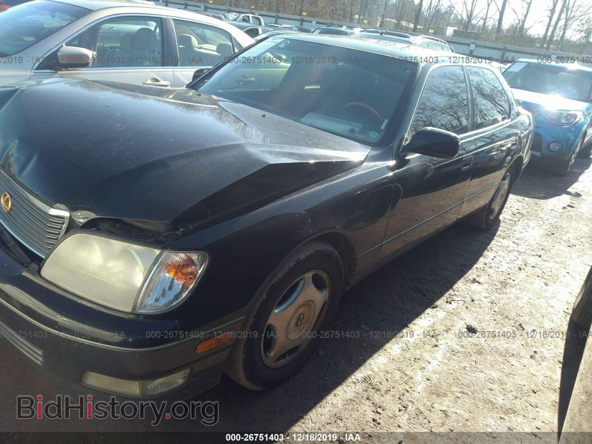 1999 LEXUS LS - VIN: JT8BH28FXX0146811 - Фото 2