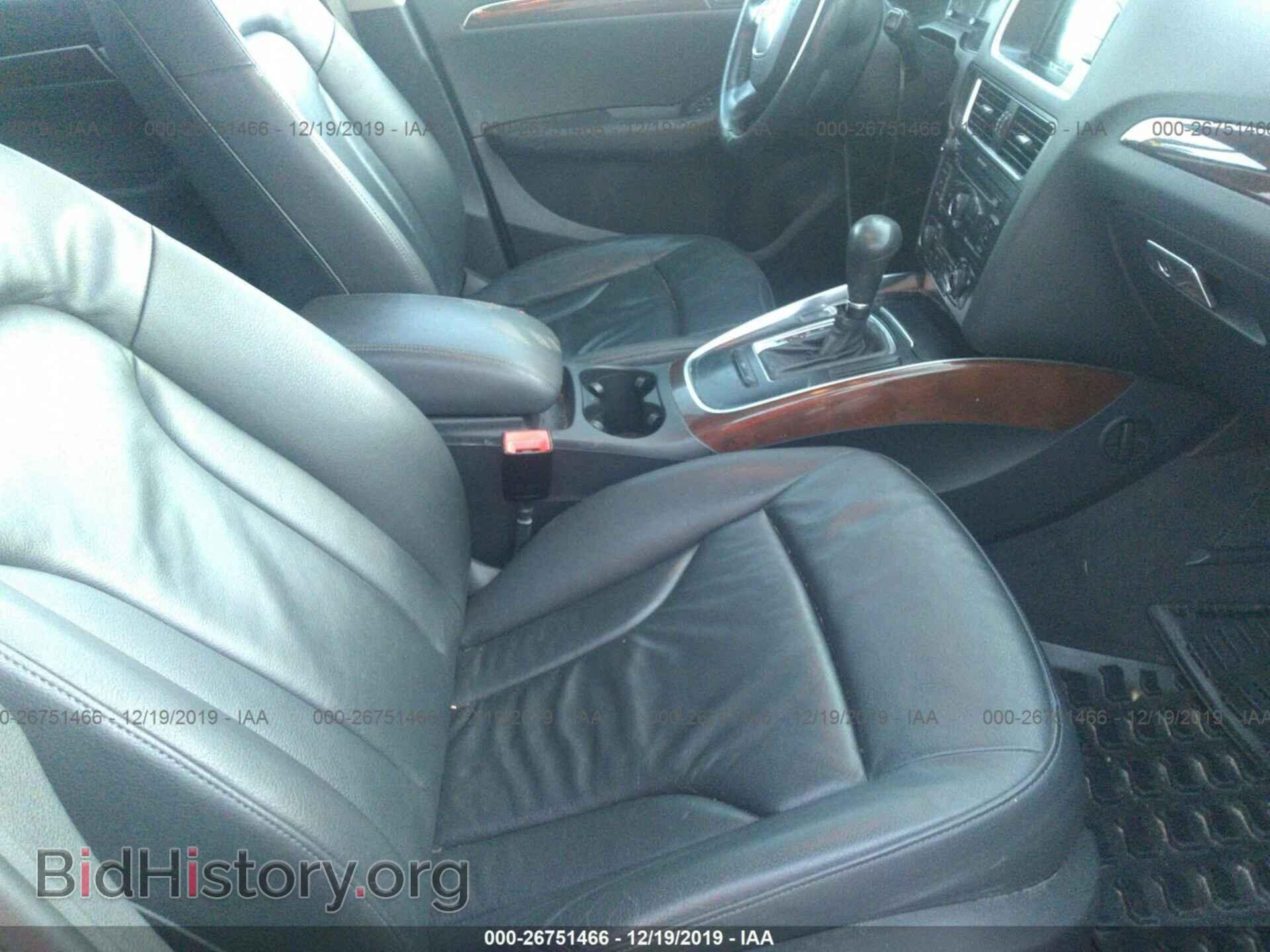 2011 AUDI Q5 - VIN: WA1CFAFP5BA037266 - Фото 5